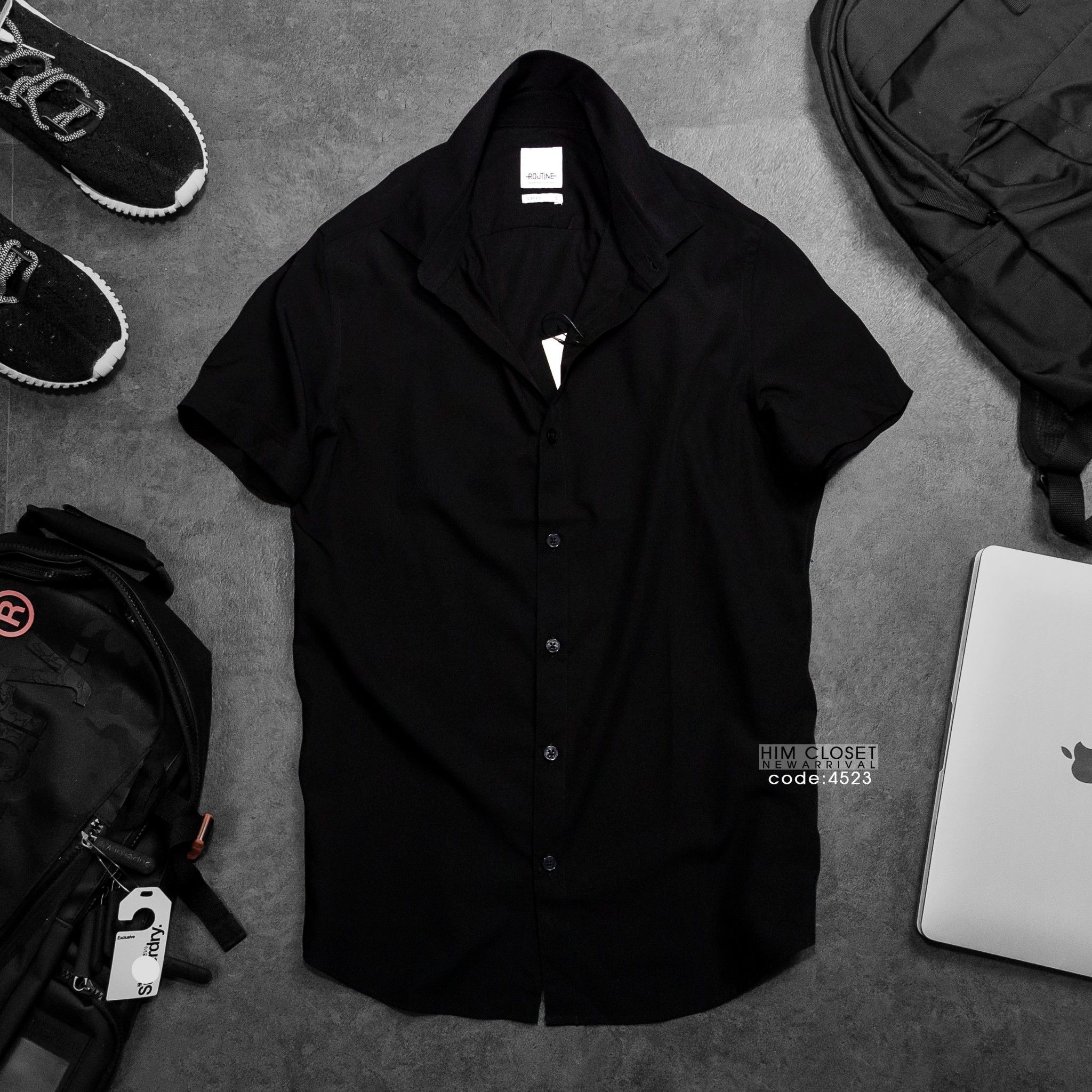 Modal Routine Sleeve Shirt