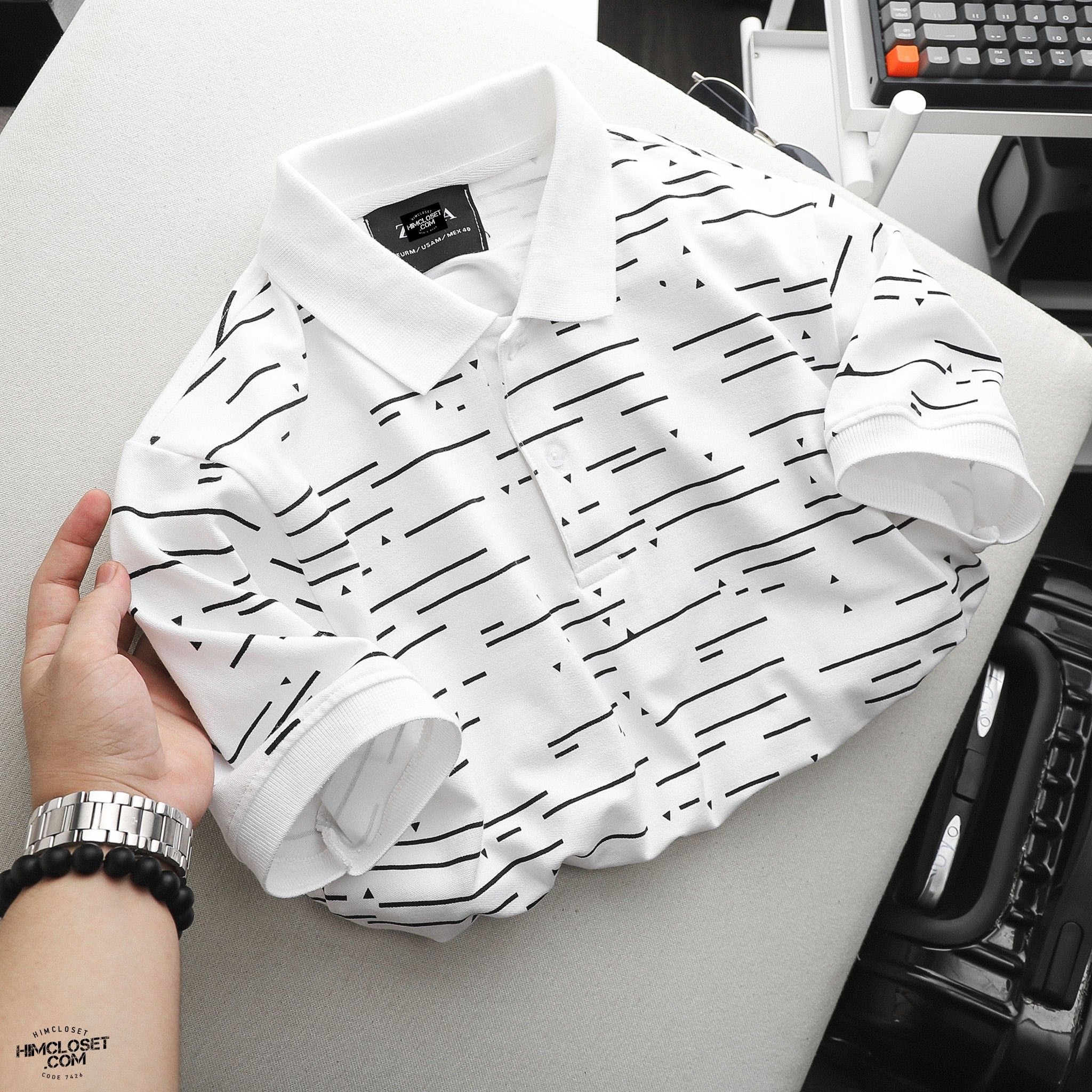 Polo ZR Hoạ Tiết