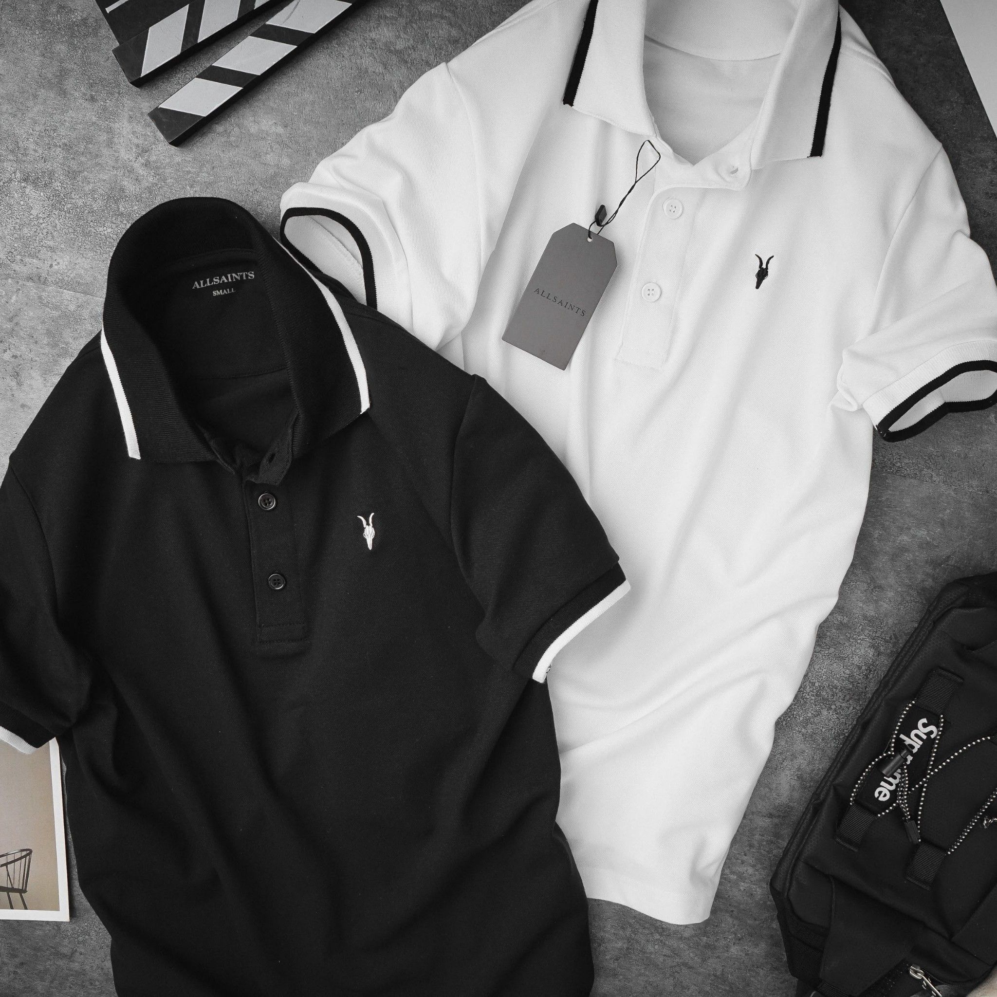Polo A.Saints Viền Cổ