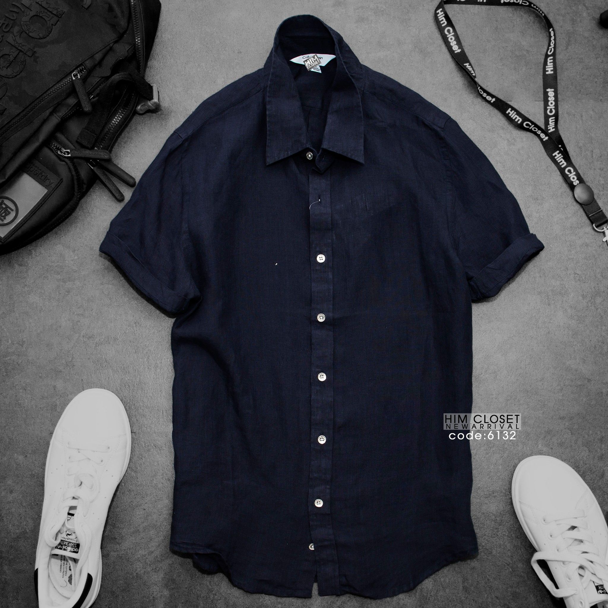 C.K Linen Sleeve Shirt