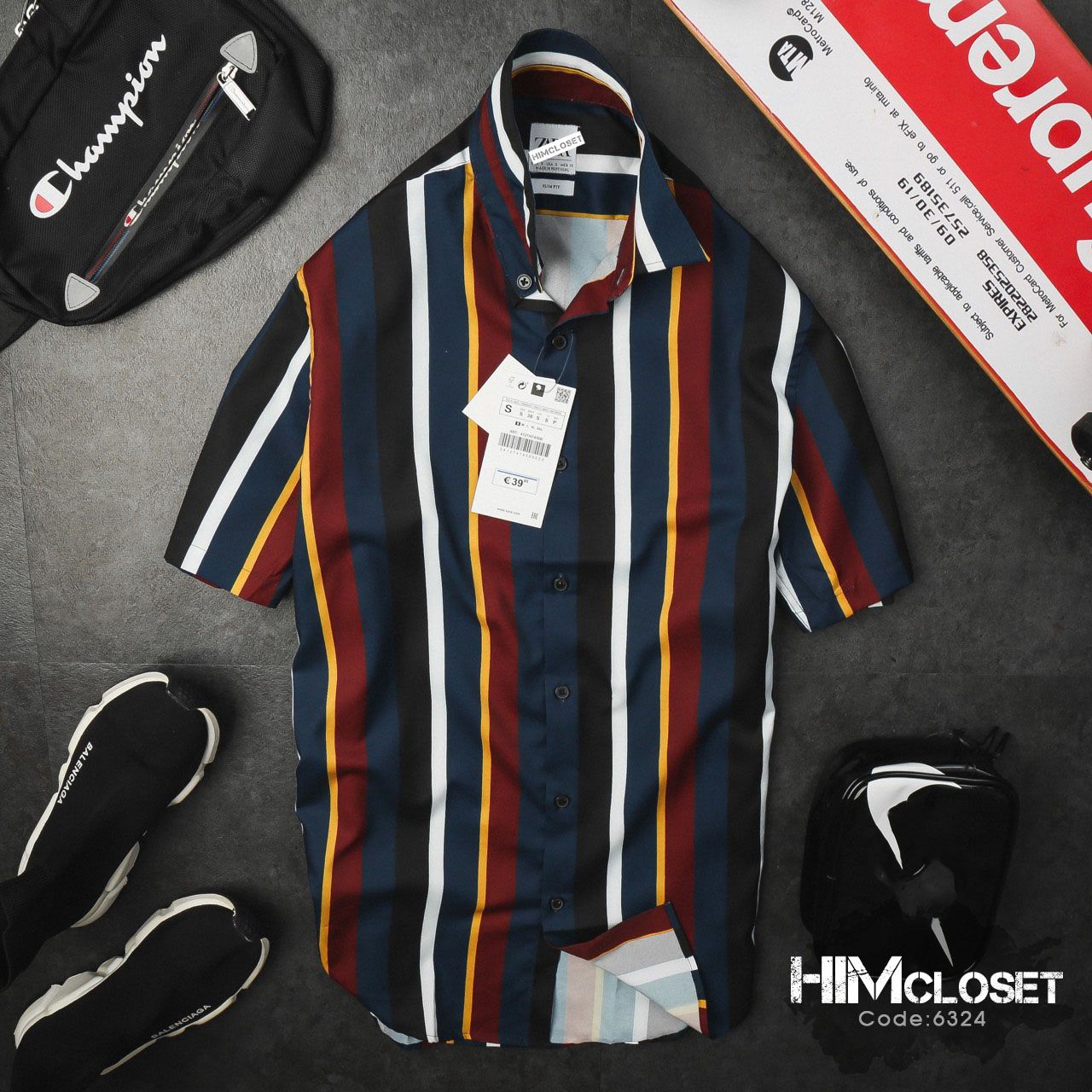 ZR Striped Relaxed Fit Shirt