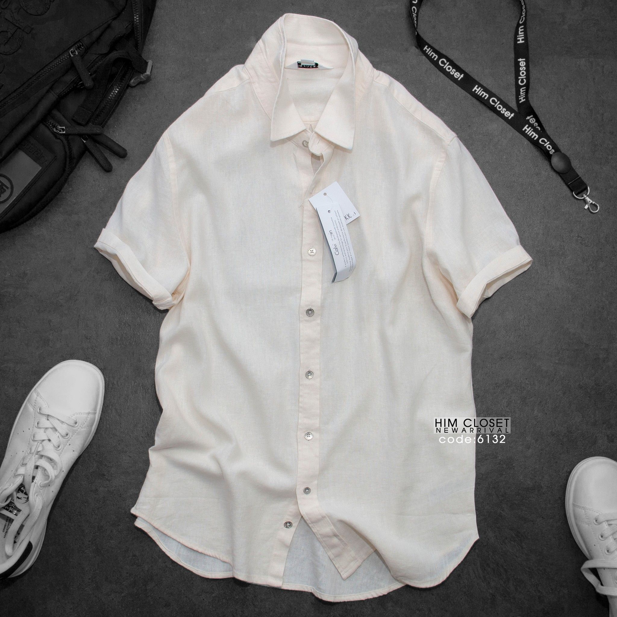 C.K Linen Sleeve Shirt