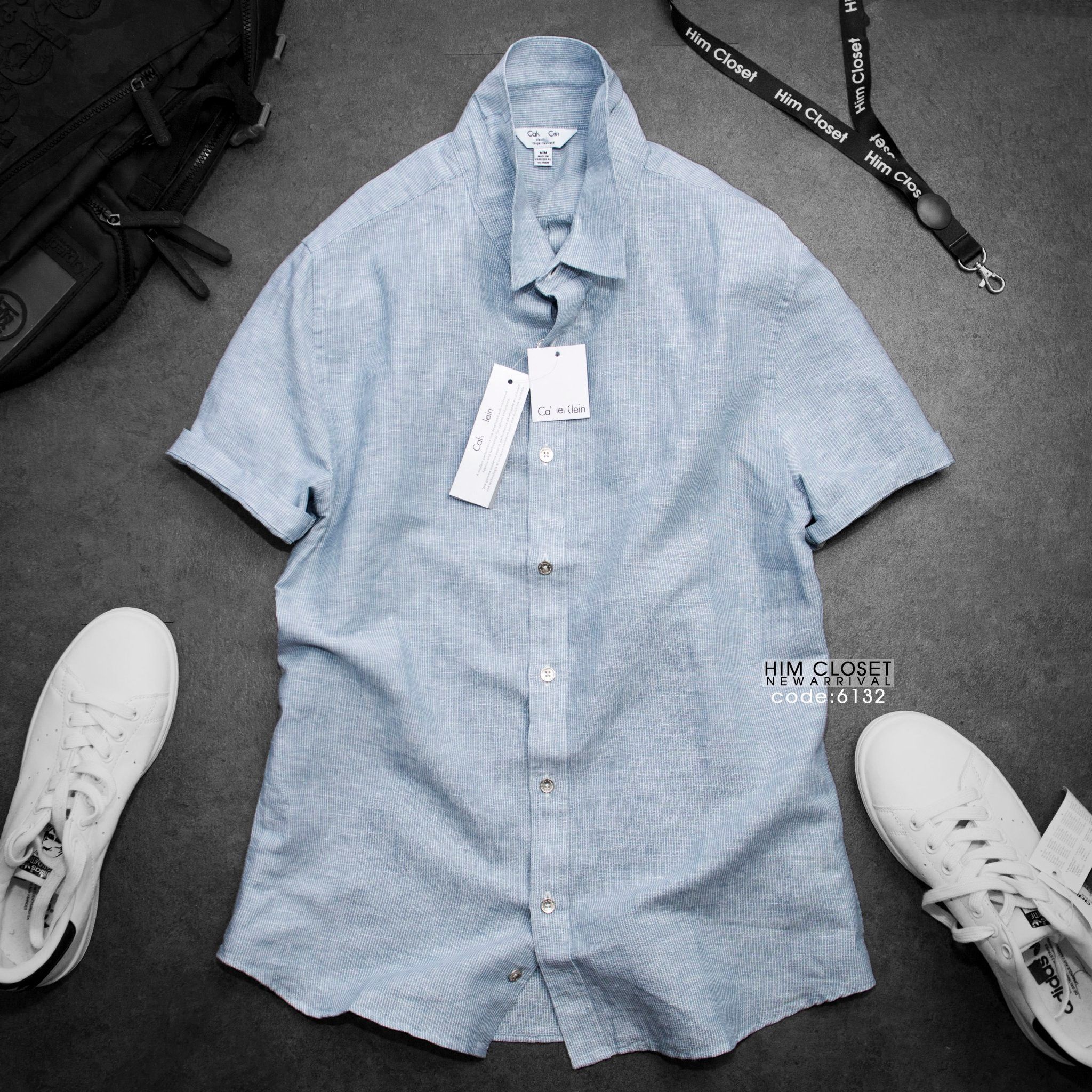 C.K Linen Sleeve Shirt