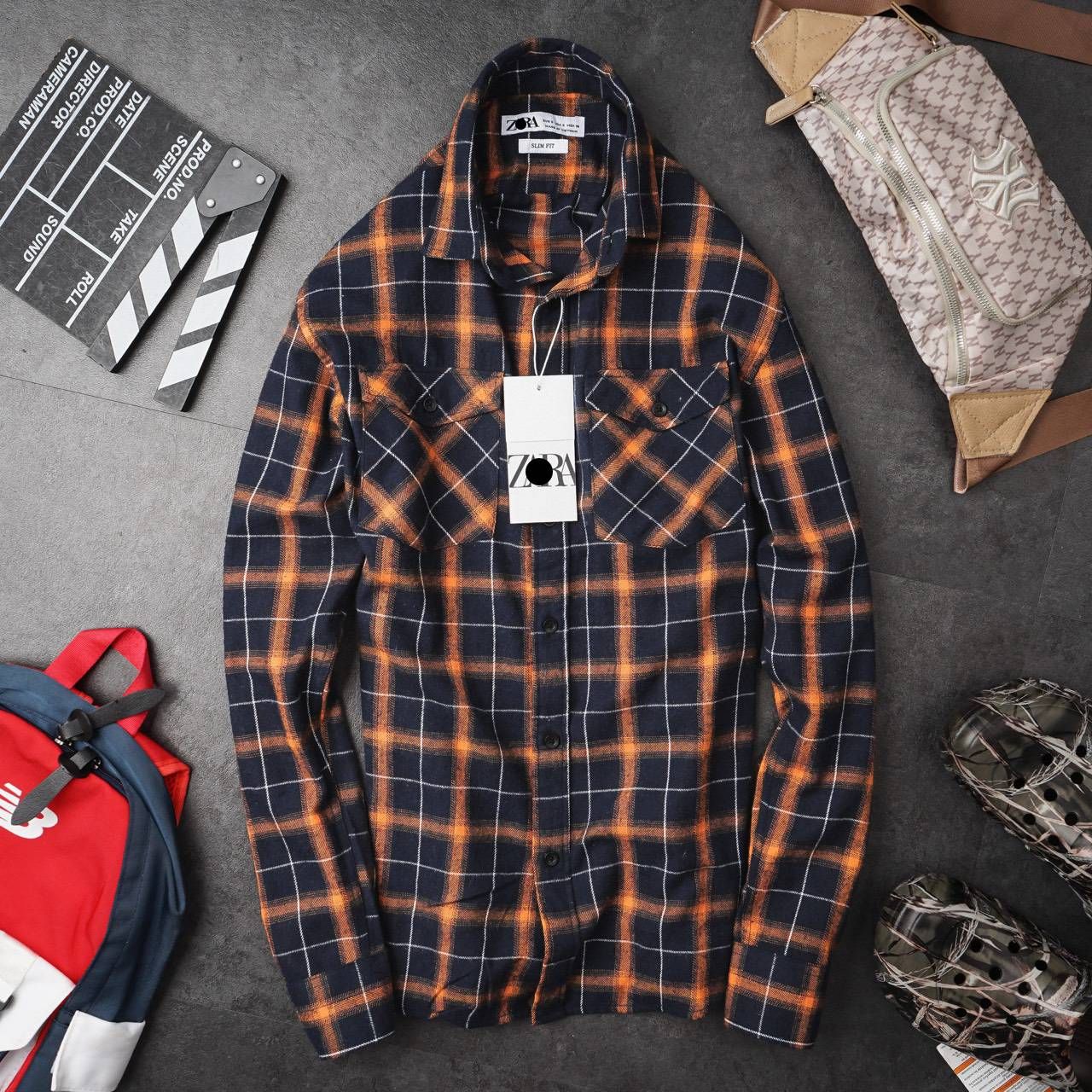 Flannel ZR Caro 2 Túi