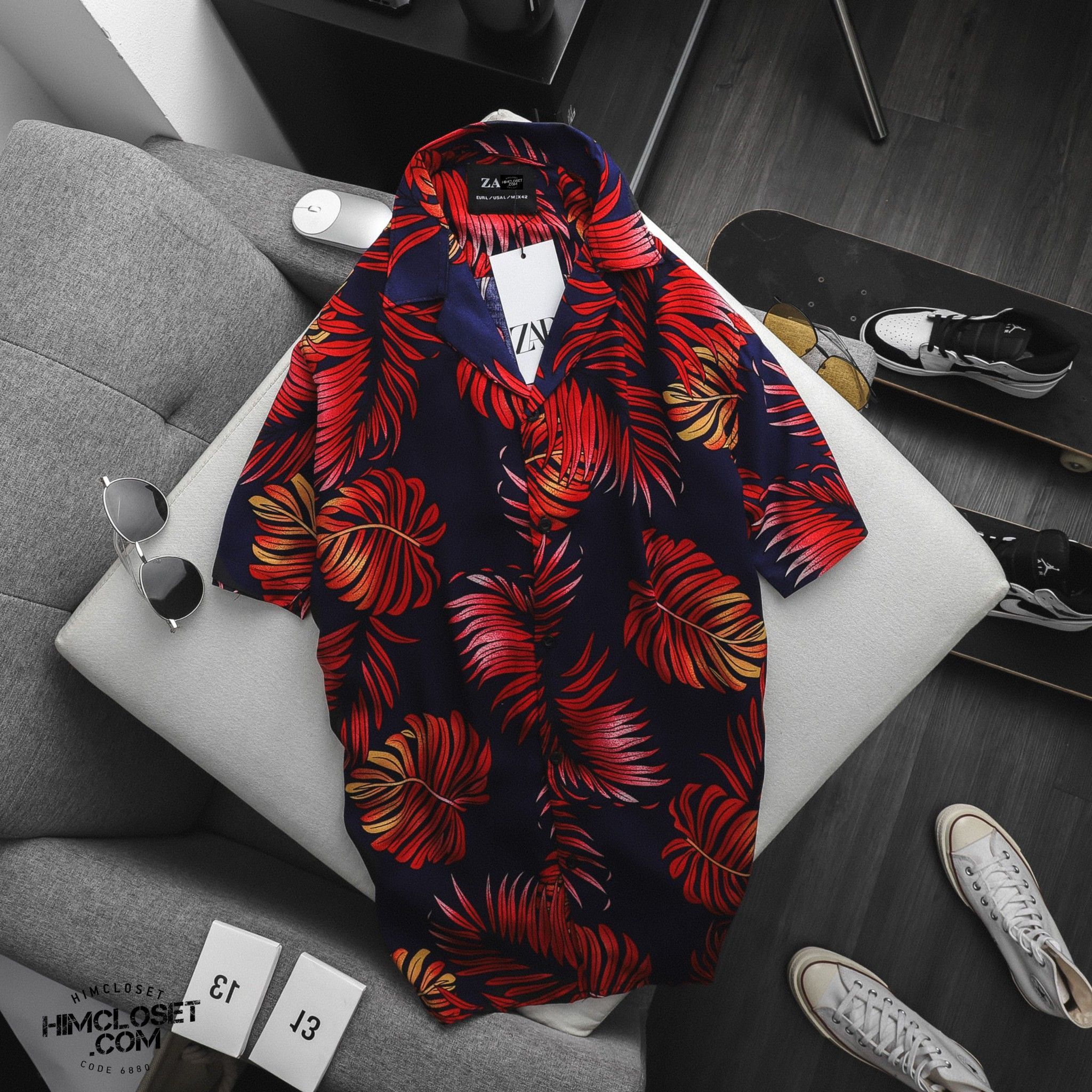 SM ZR TN Linen Họa Tiết