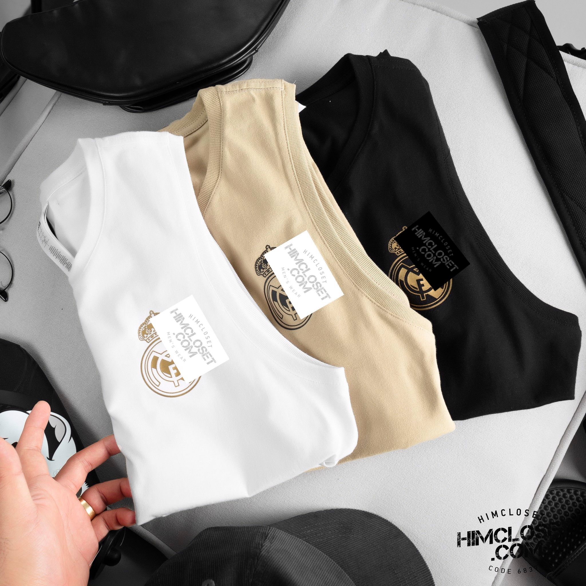 Tanktop Das Logo R.Madrid