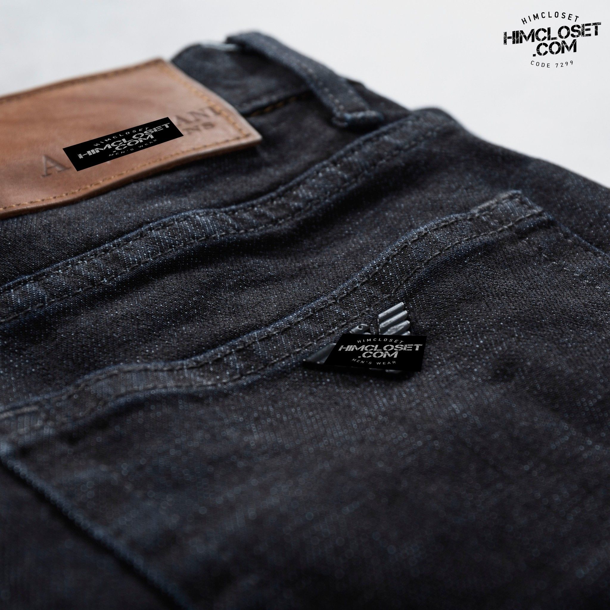 QJ AJ Denim Trơn