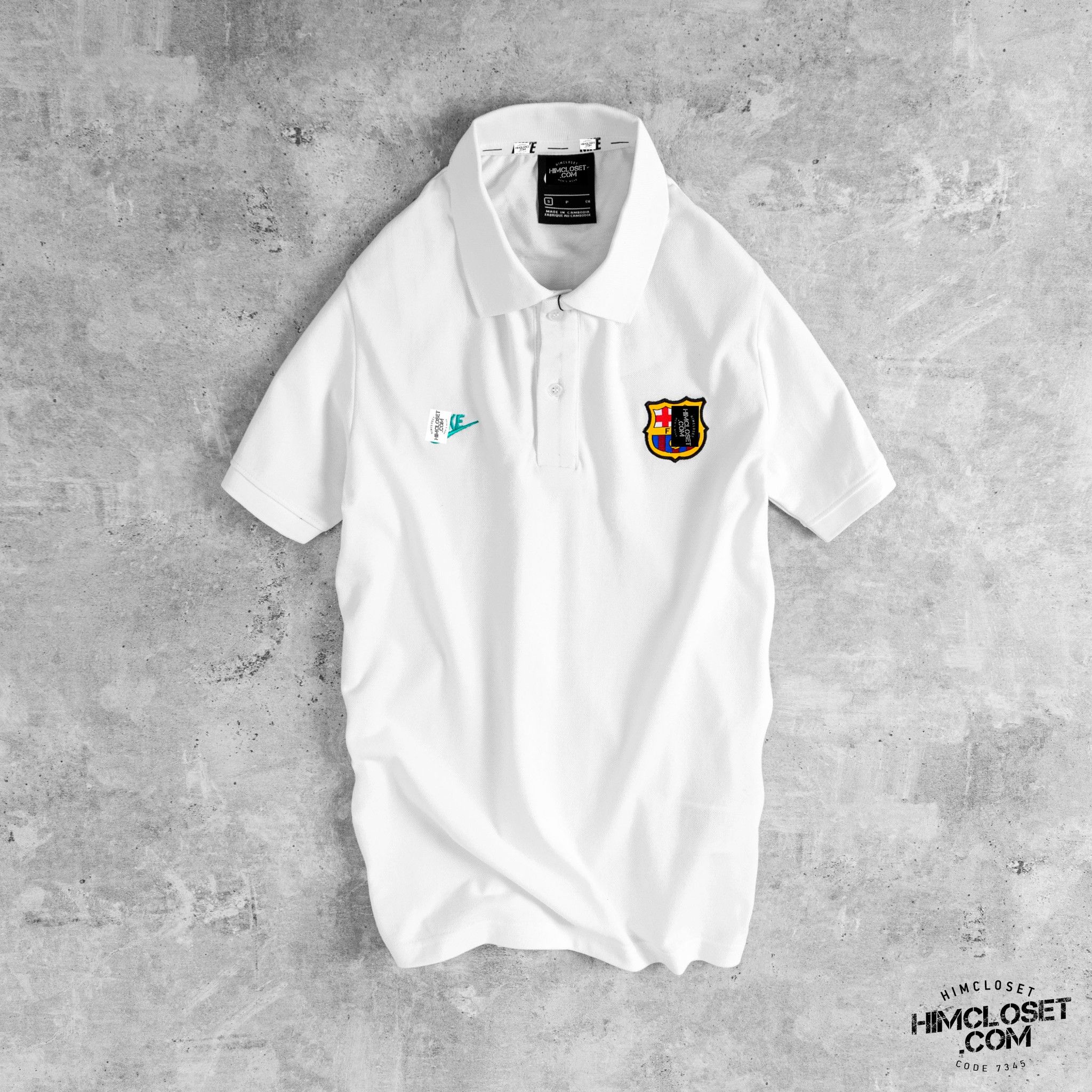 Polo N!ke Logo FCB