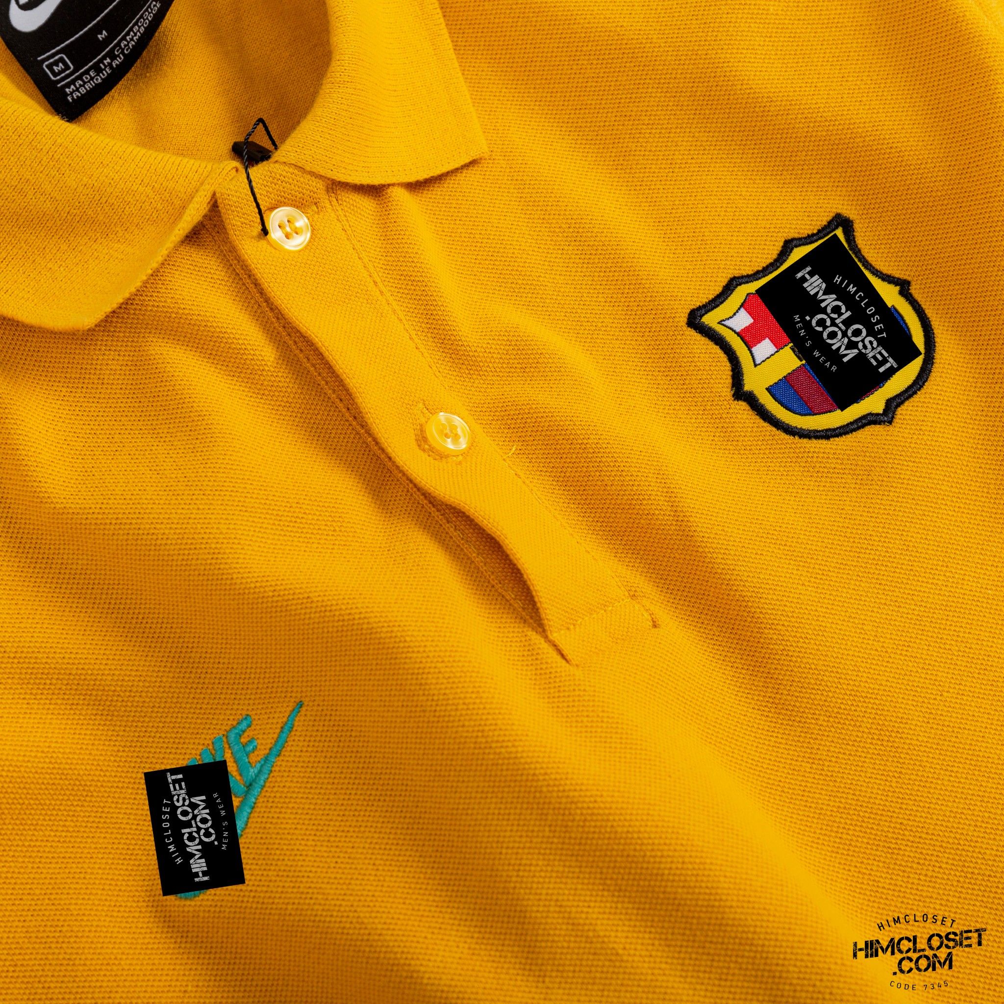 Polo N!ke Logo FCB