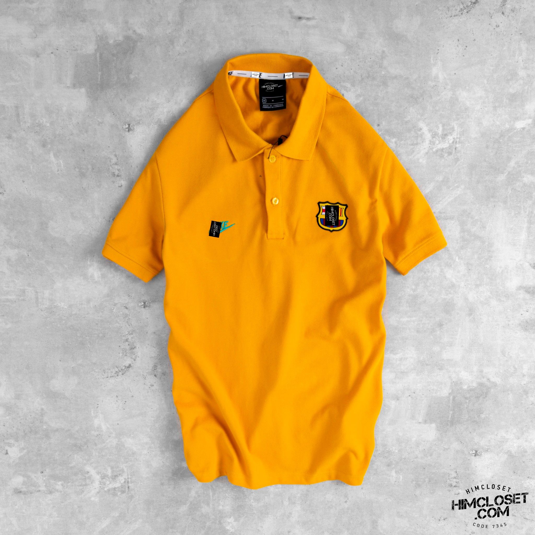 Polo N!ke Logo FCB