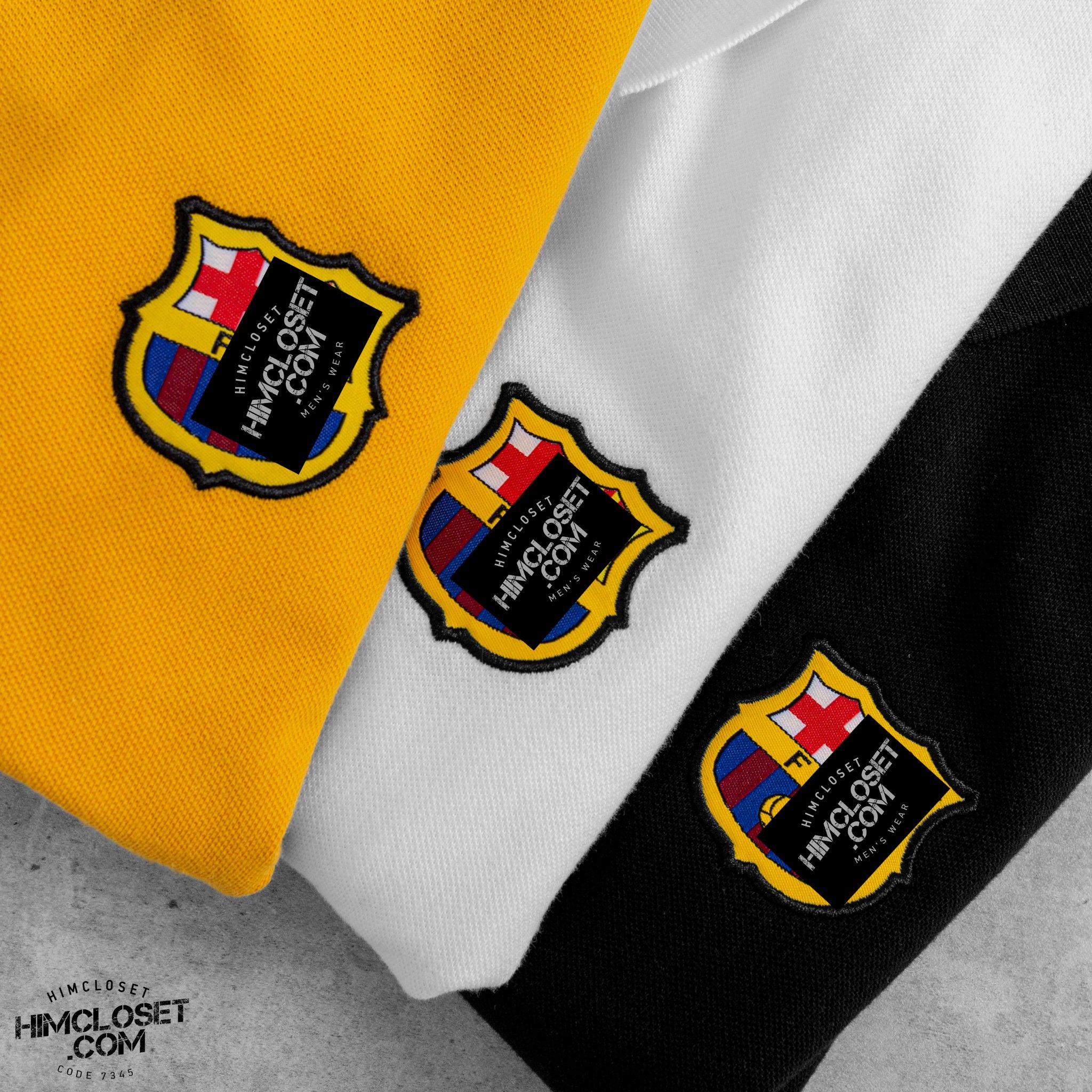 Polo N!ke Logo FCB