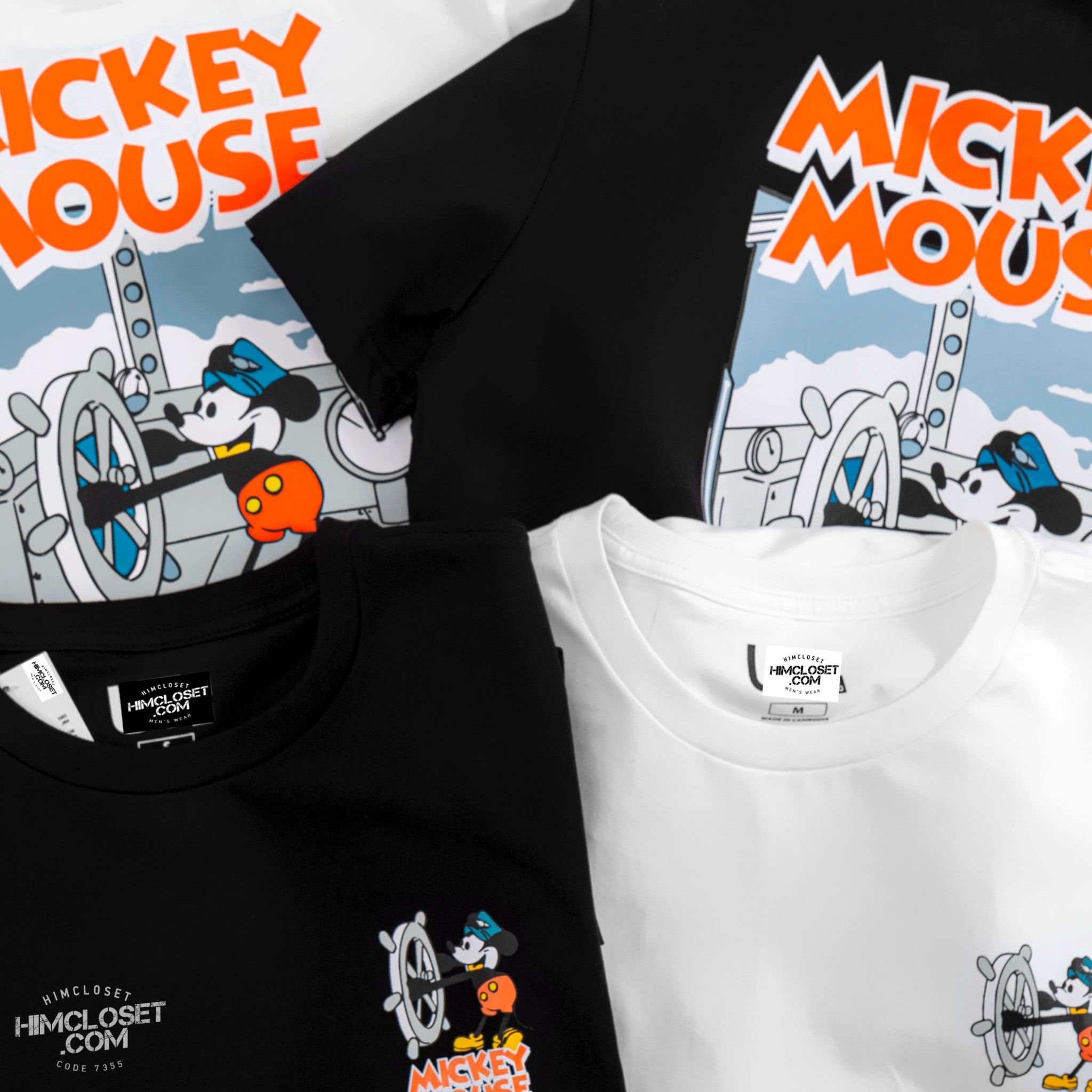 AT Un!qlo Mickey Mouse