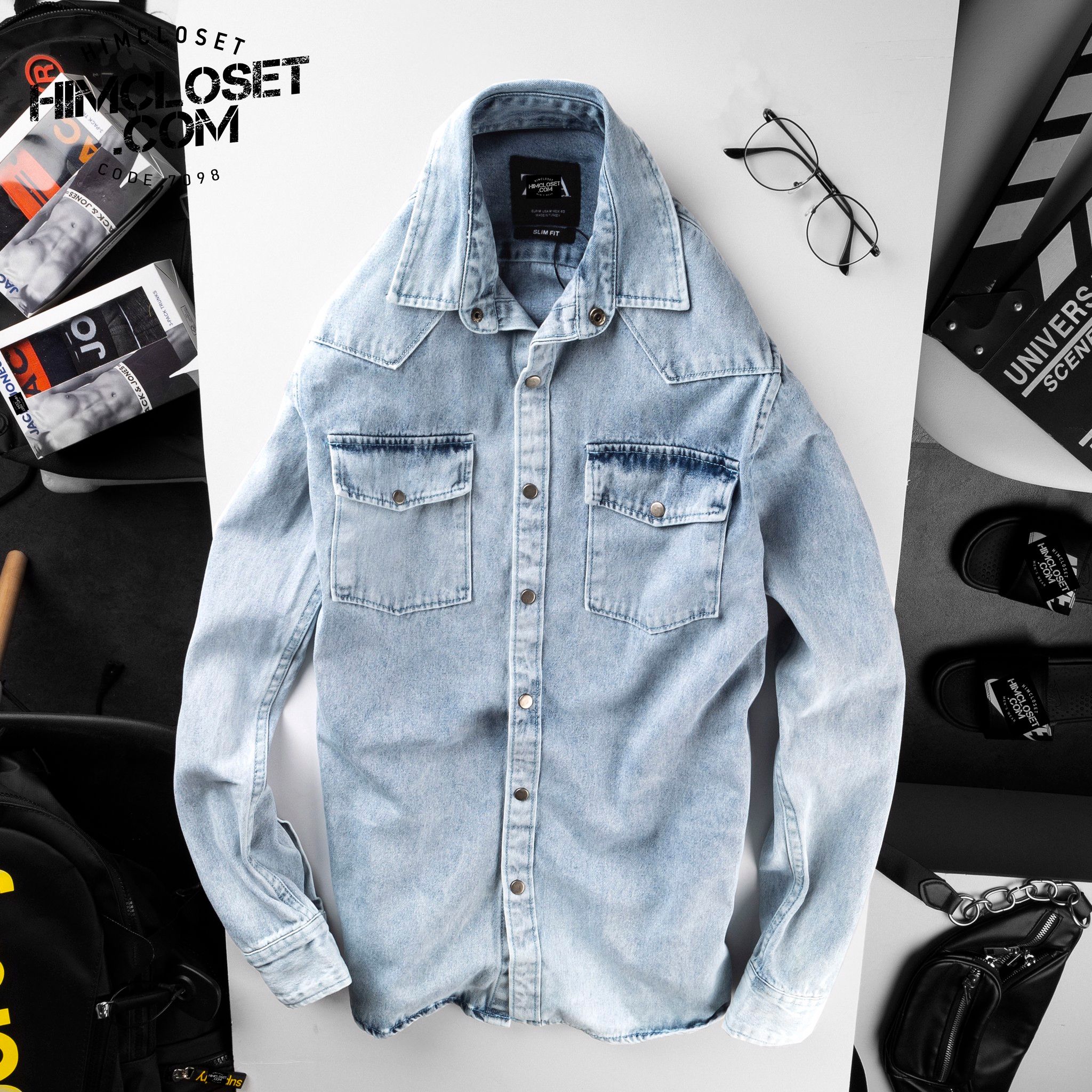 SM ZR Denim Trơn
