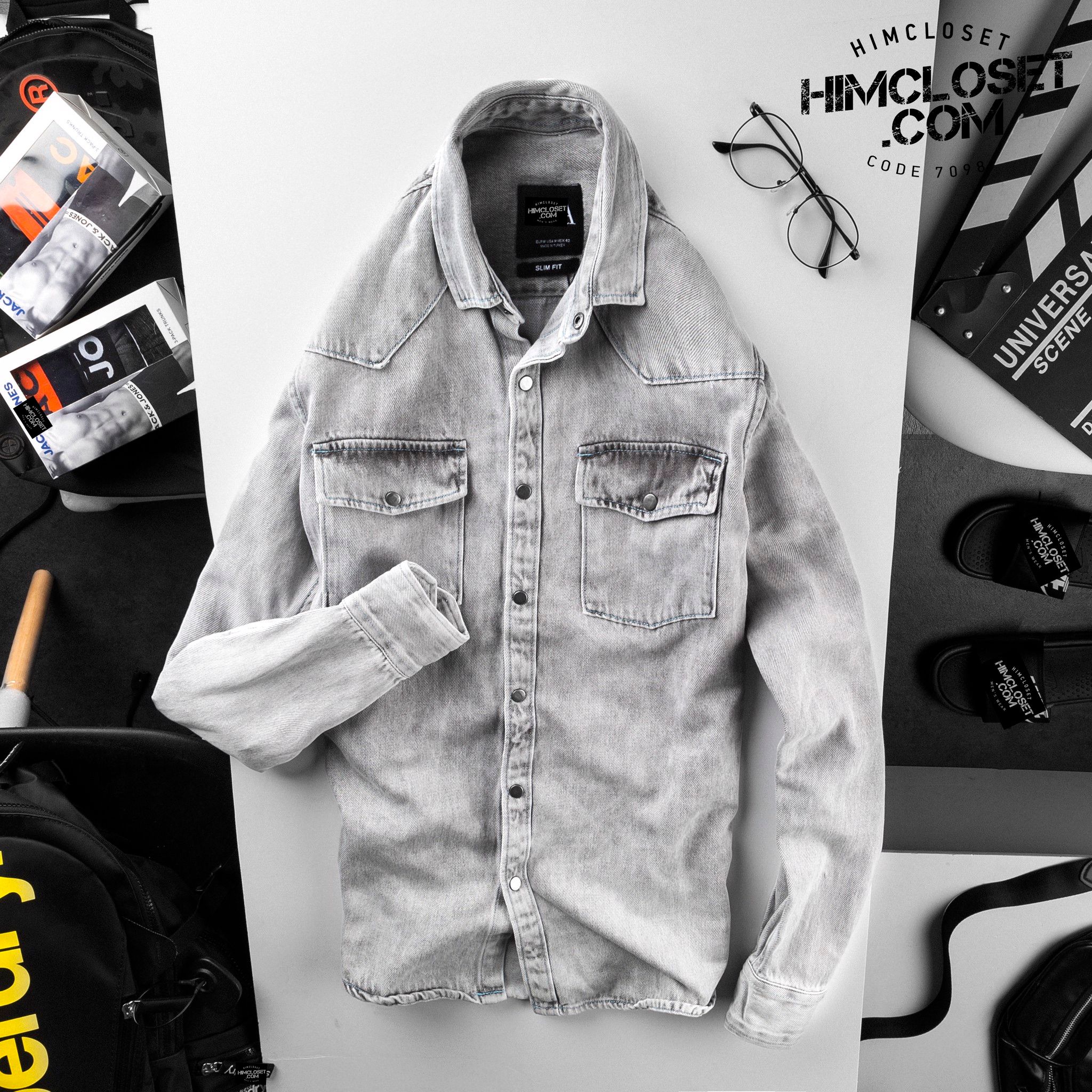 SM ZR Denim Trơn