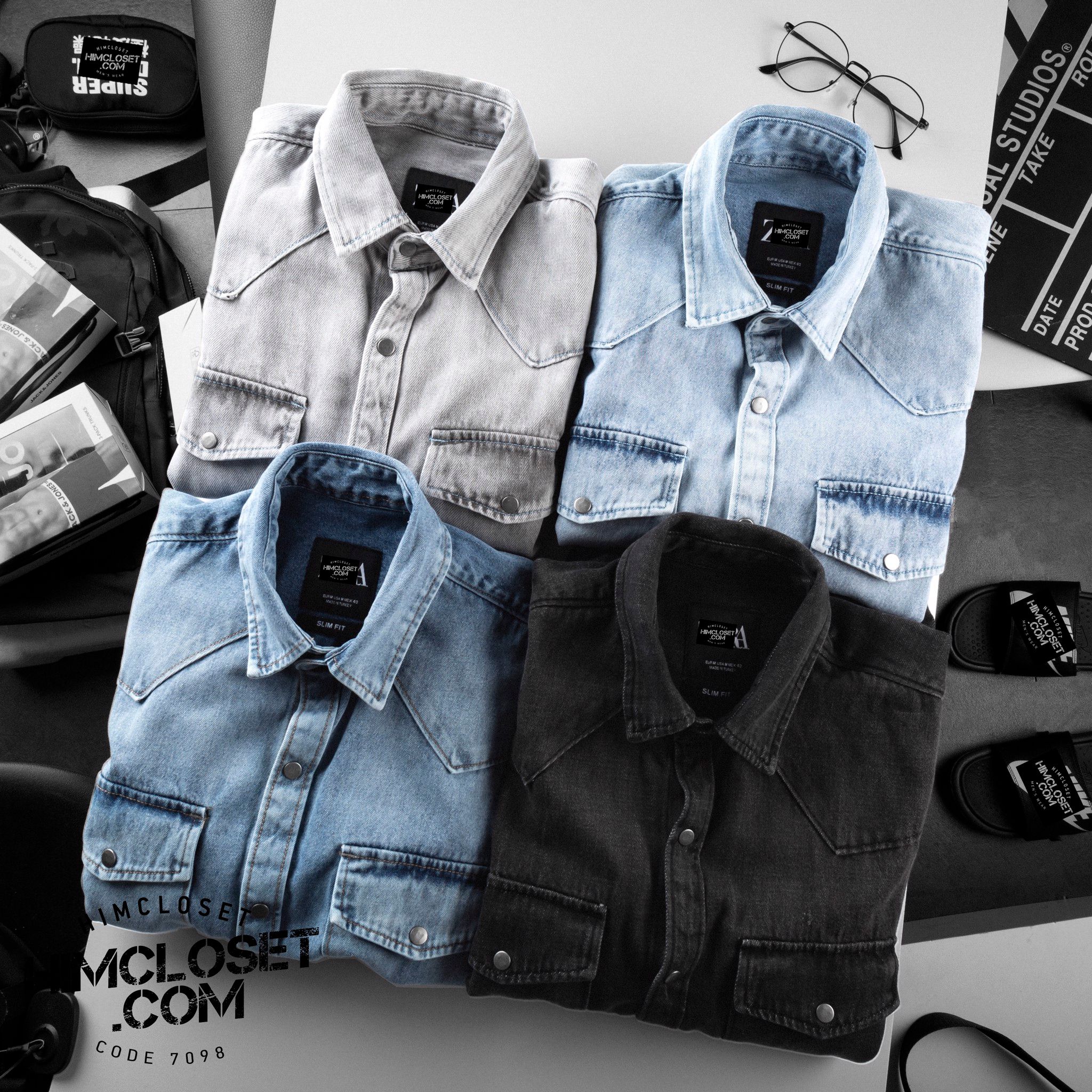 SM ZR Denim Trơn
