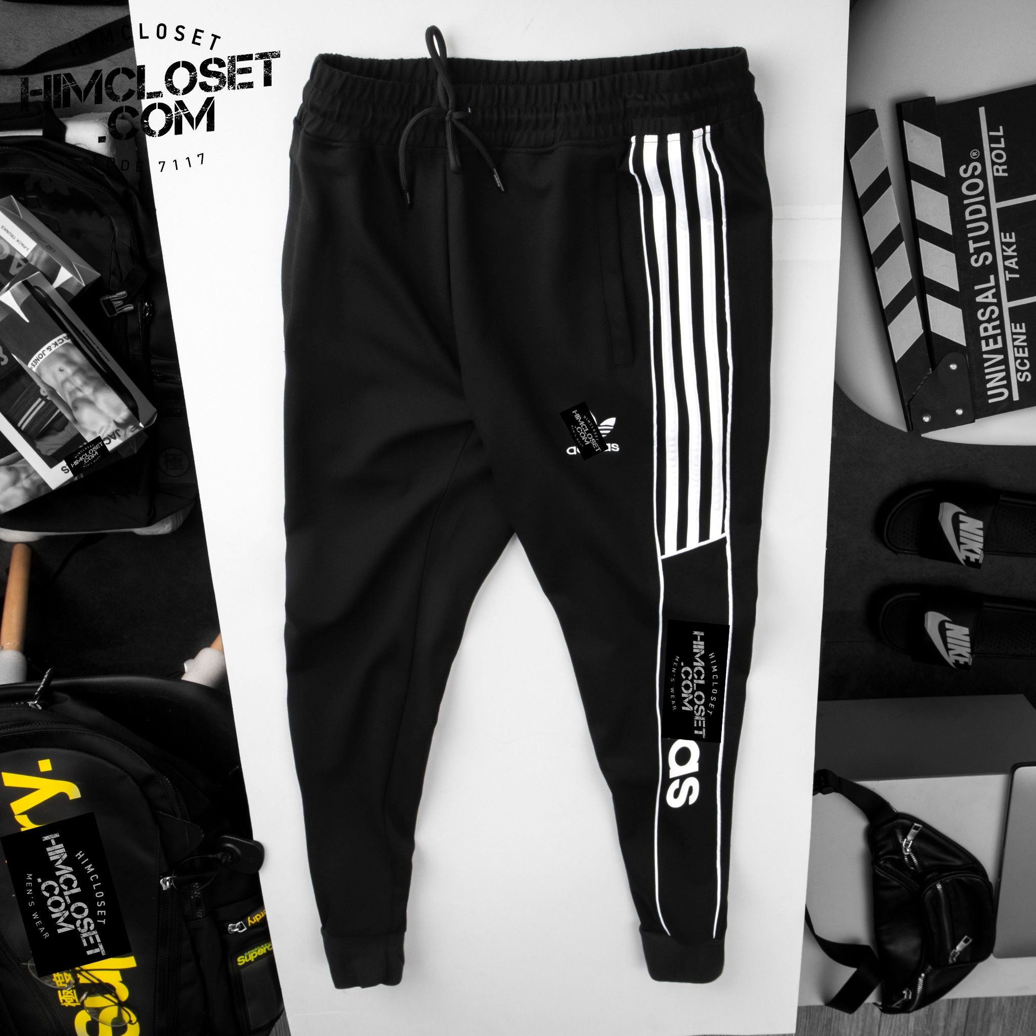 Jogger Thun Das Chữ Dọc