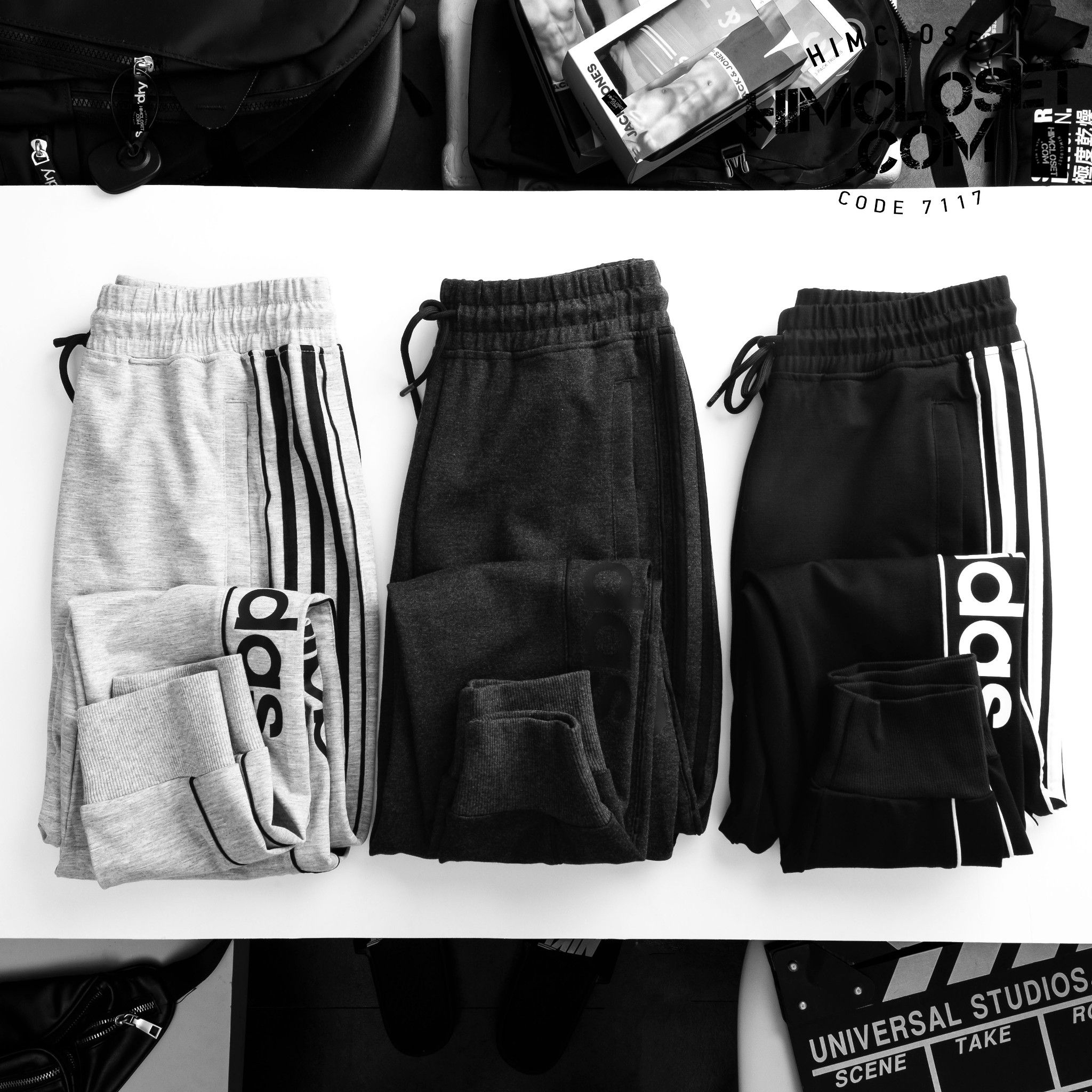 Jogger Thun Das Chữ Dọc