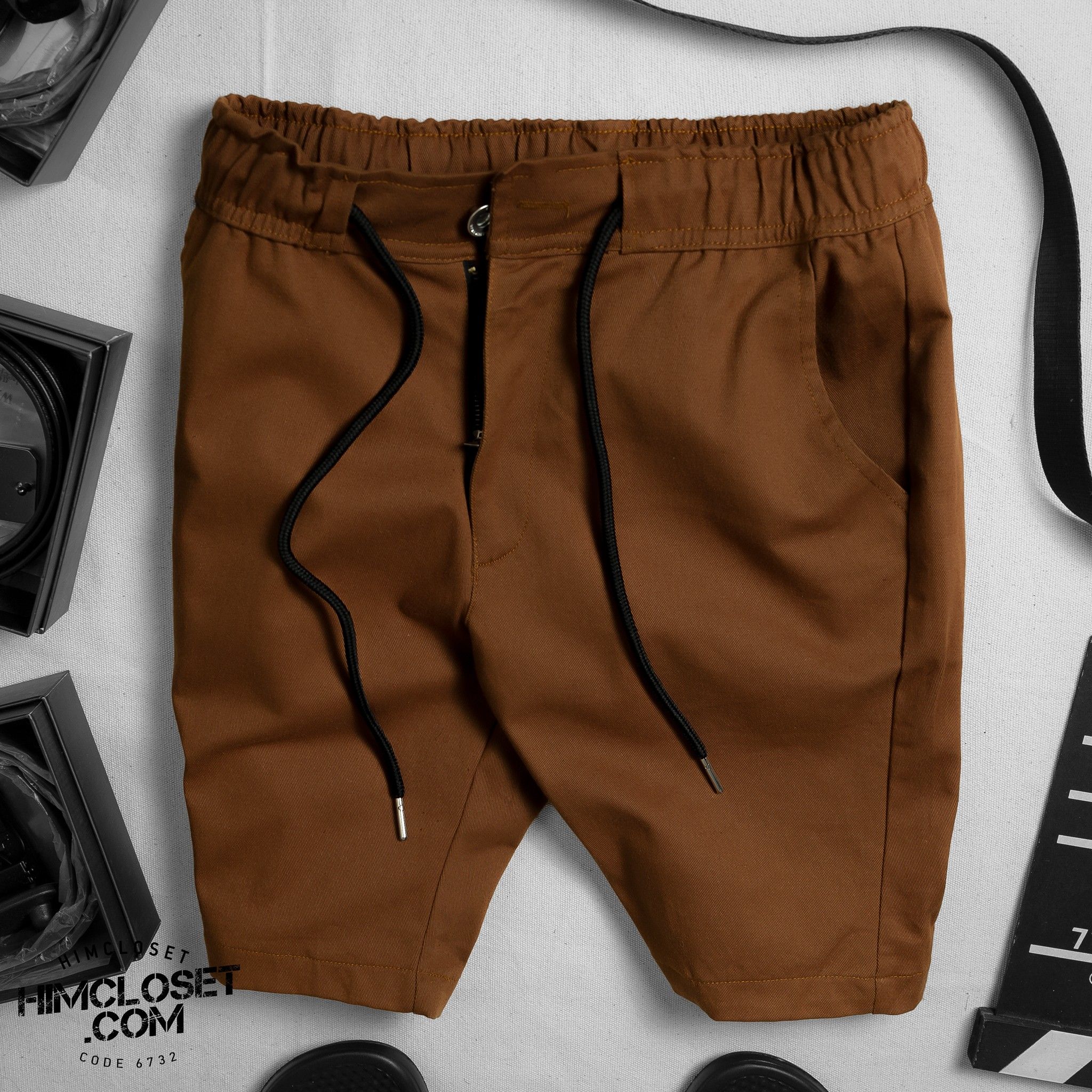 Short Kaki Dây Rút