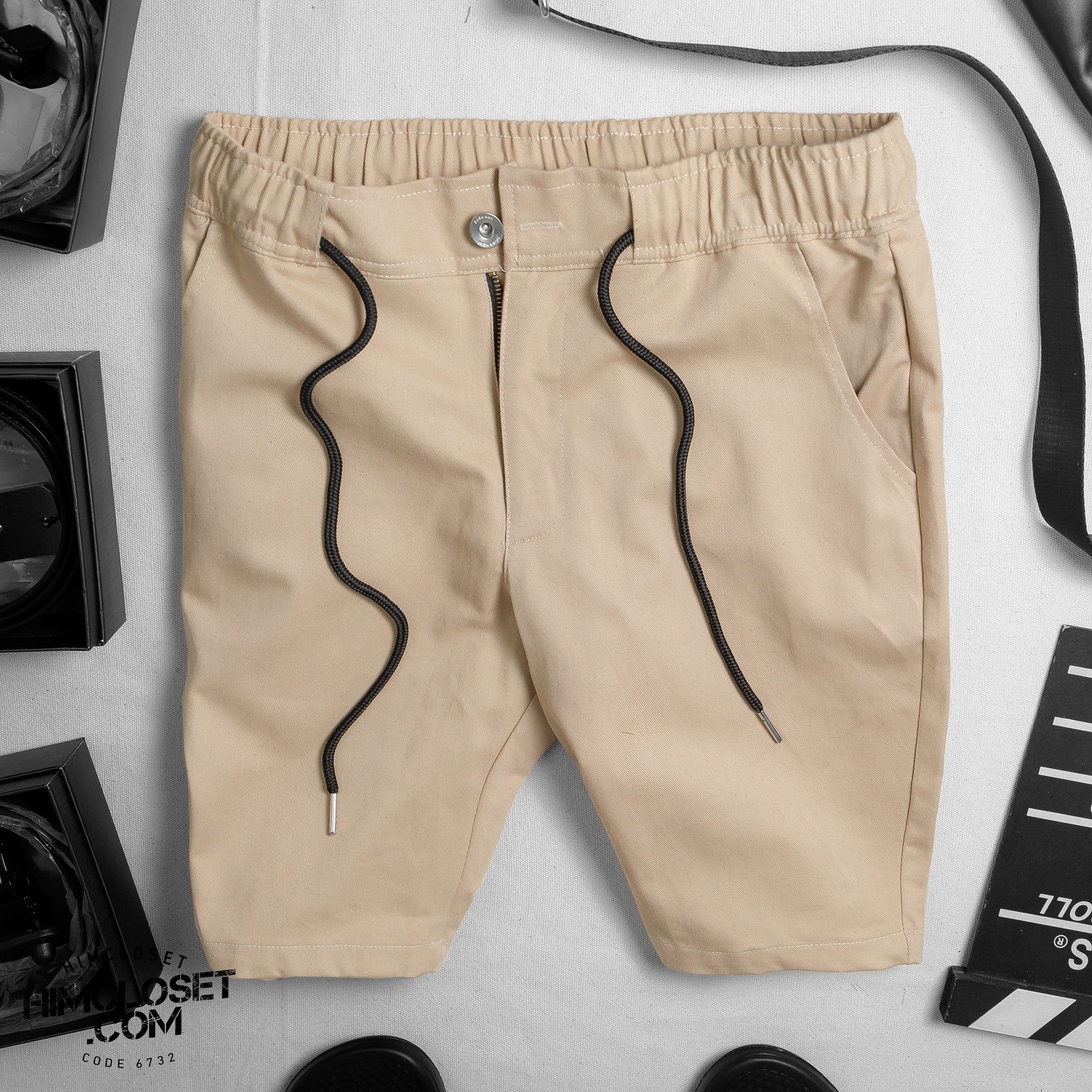 Short Kaki Dây Rút