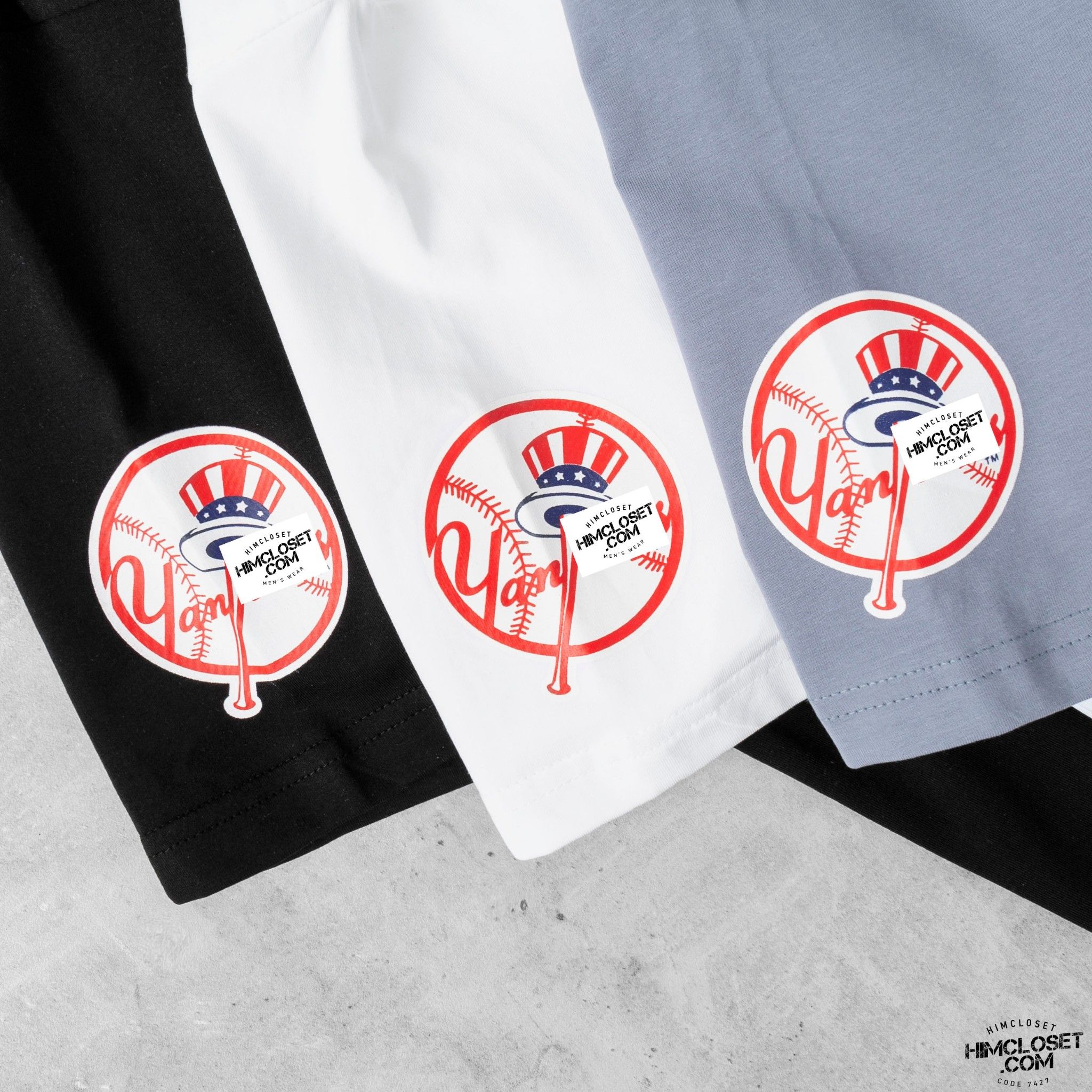 AT N.Era Logo NY Thêu