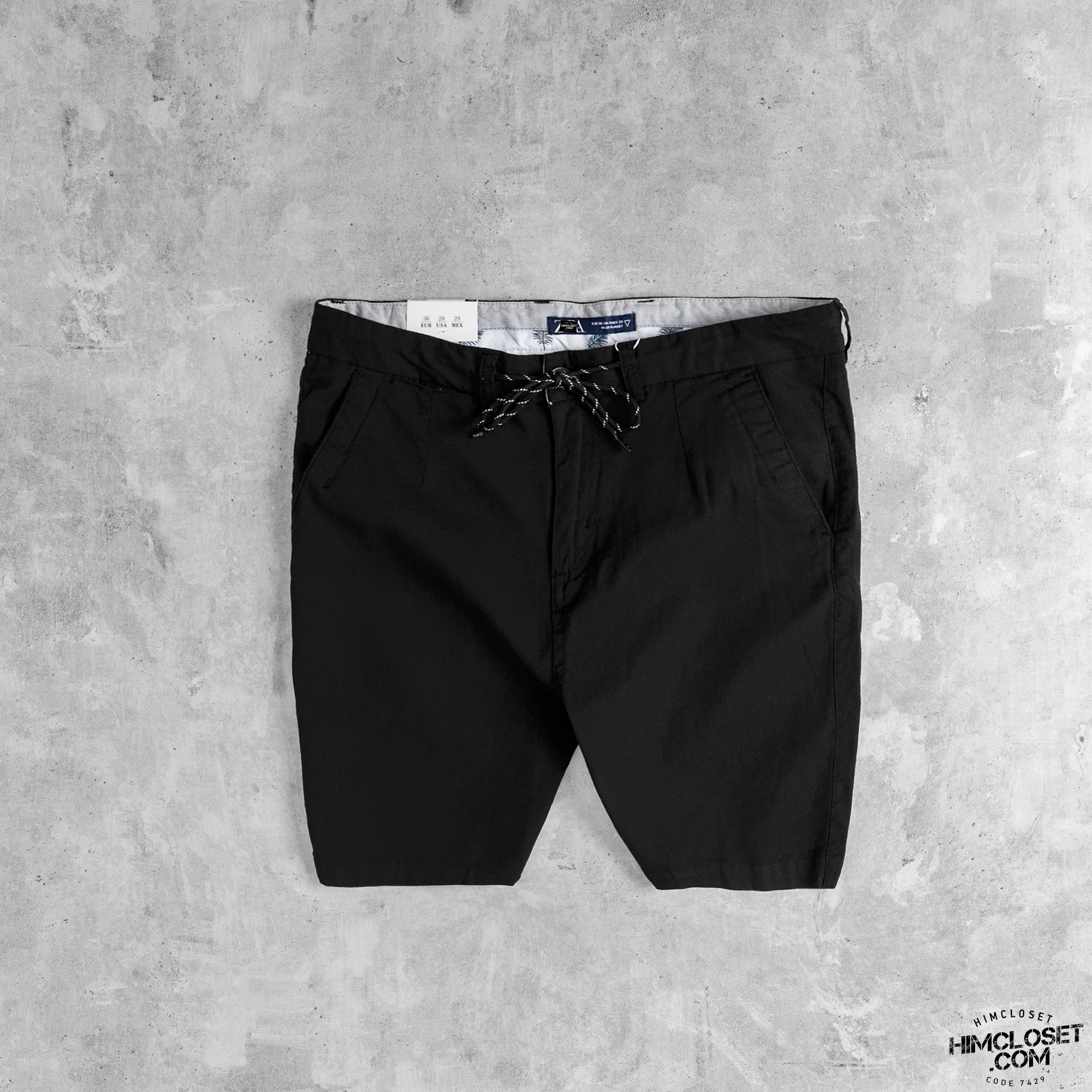 Short ZR Linen Dây Rút
