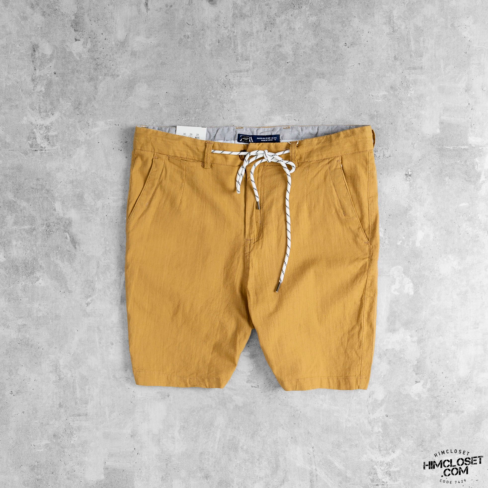 Short ZR Linen Dây Rút