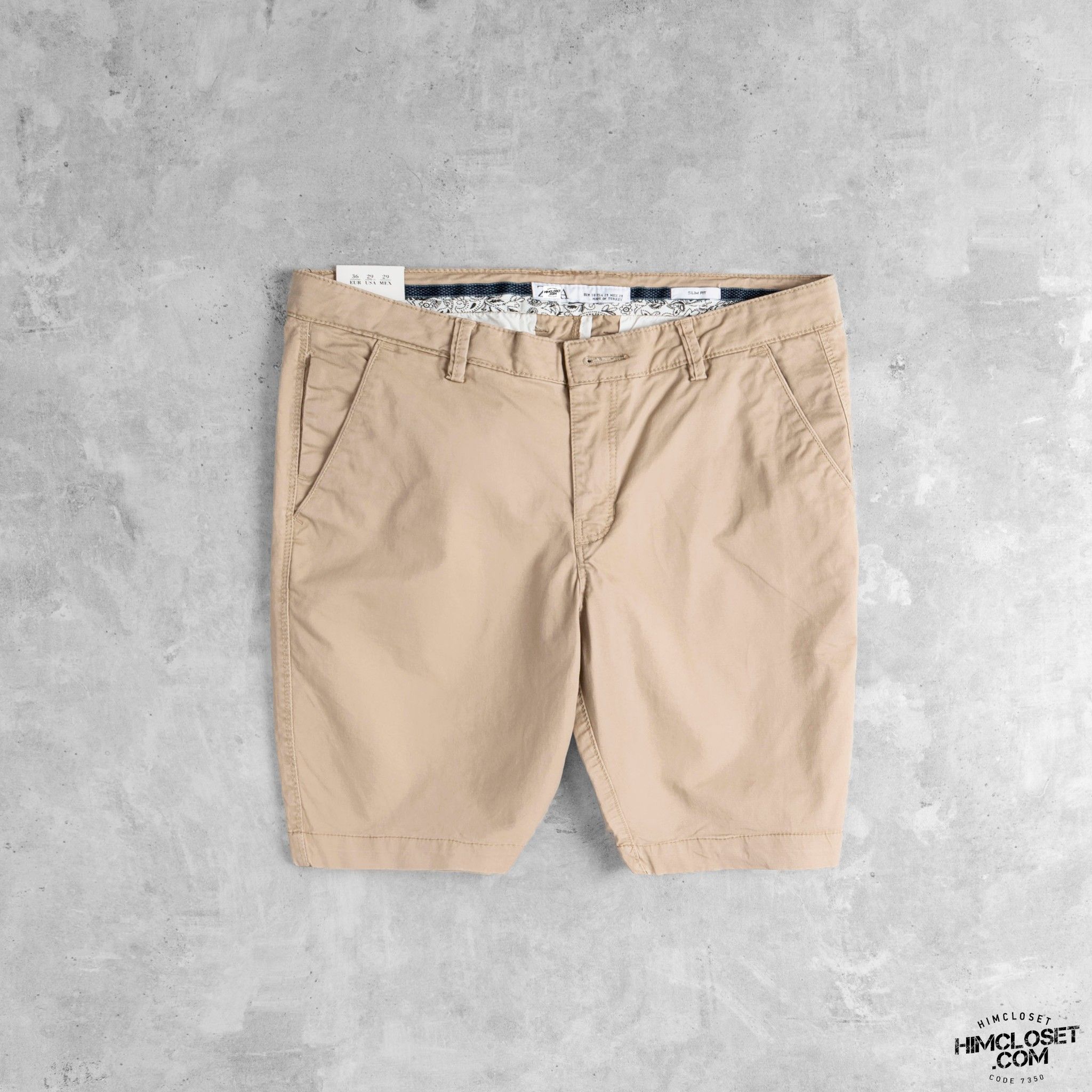 Short Kaki ZR Trơn