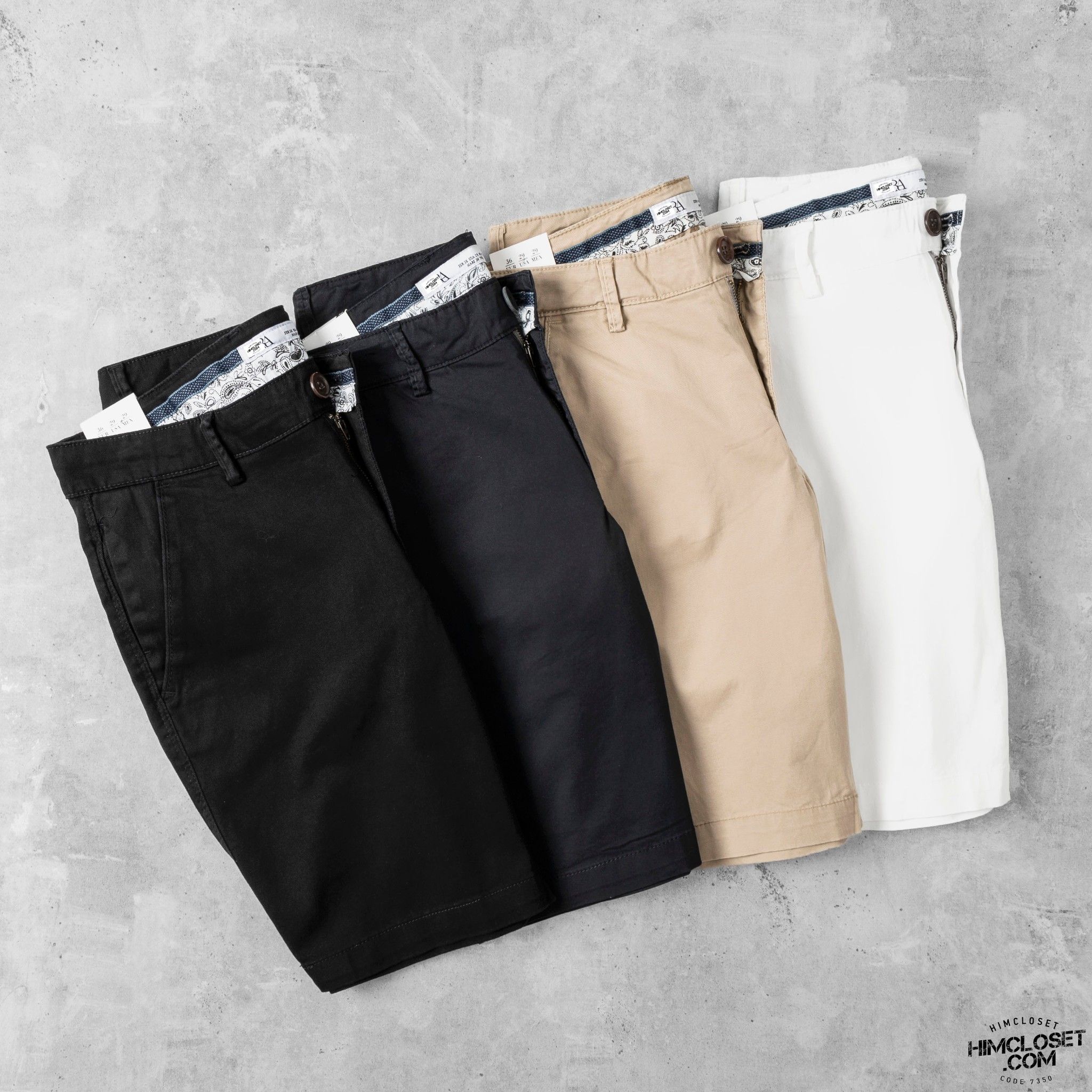 Short Kaki ZR Trơn