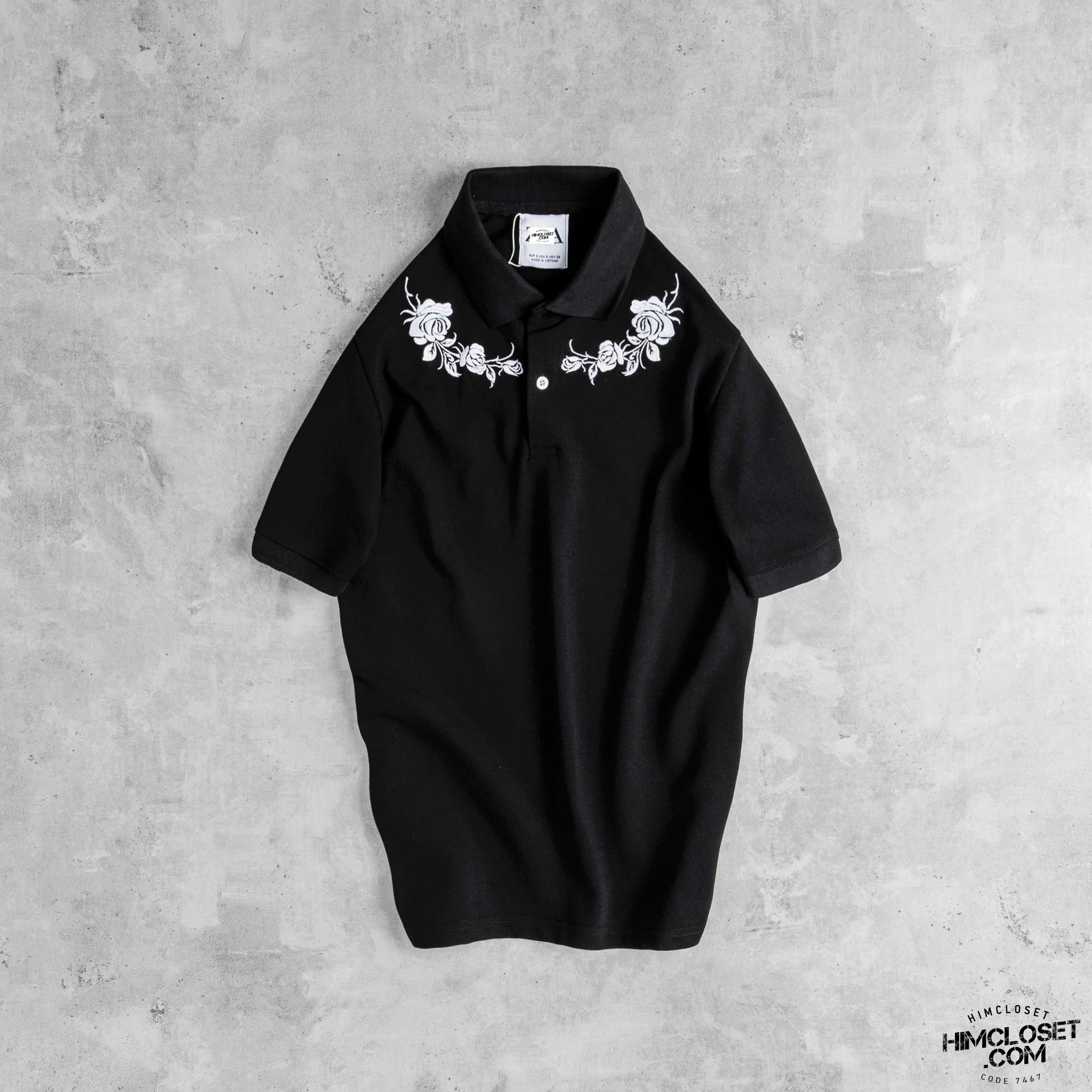 Polo ZR Hoạ Tiết Bông