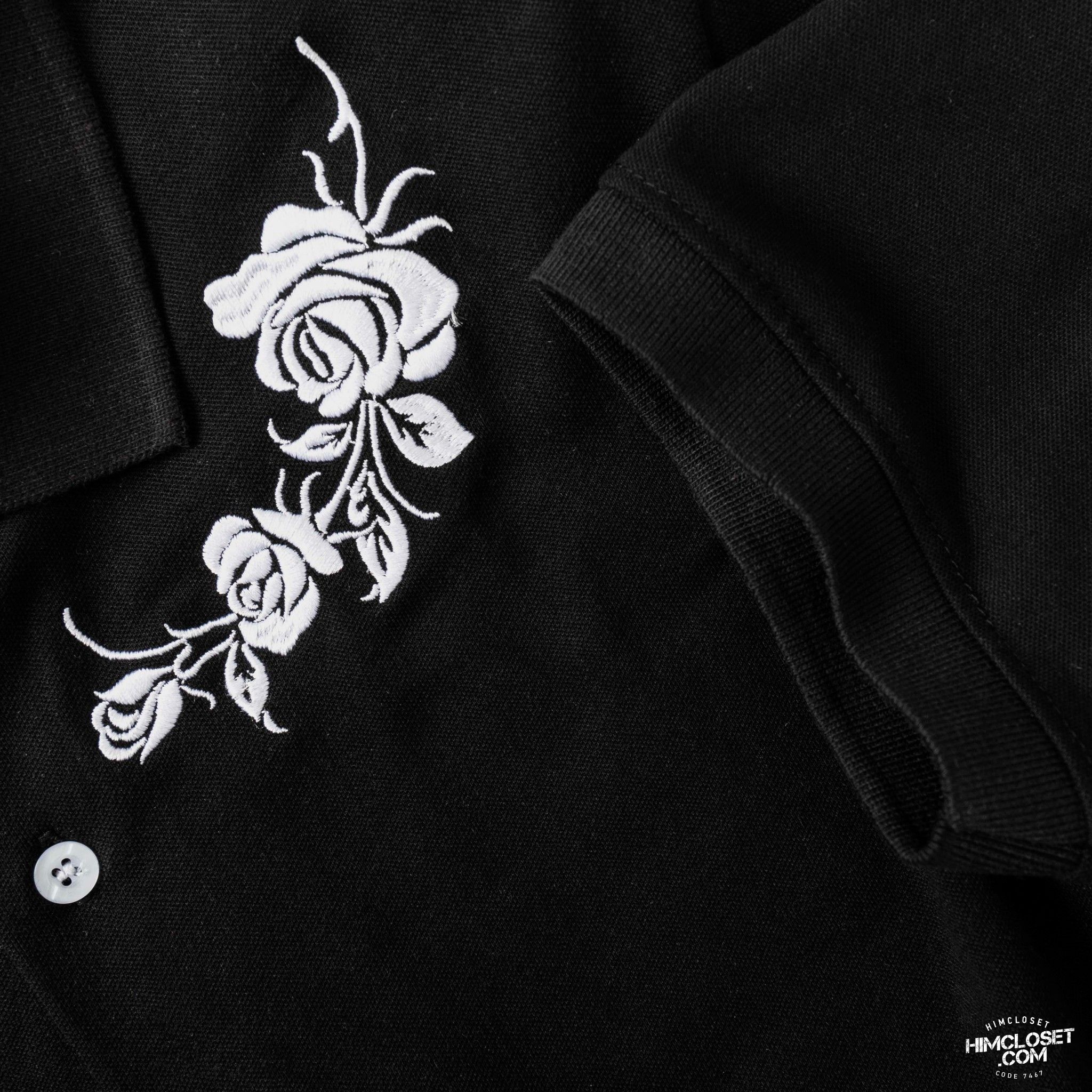 Polo ZR Hoạ Tiết Bông