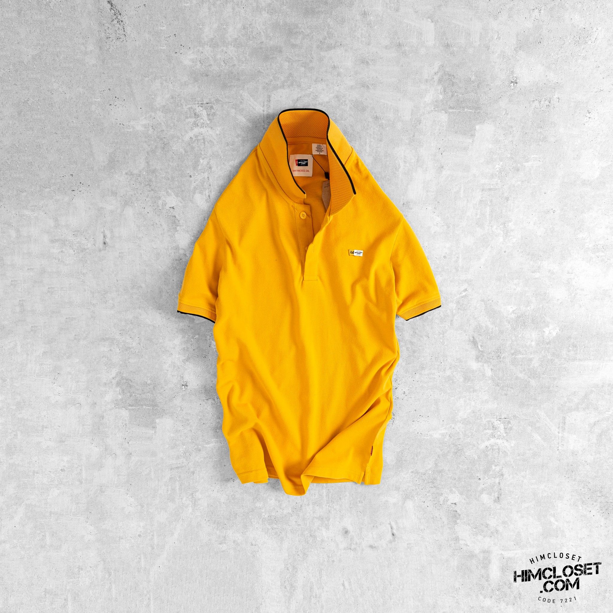 Polo LV's Viền Cổ