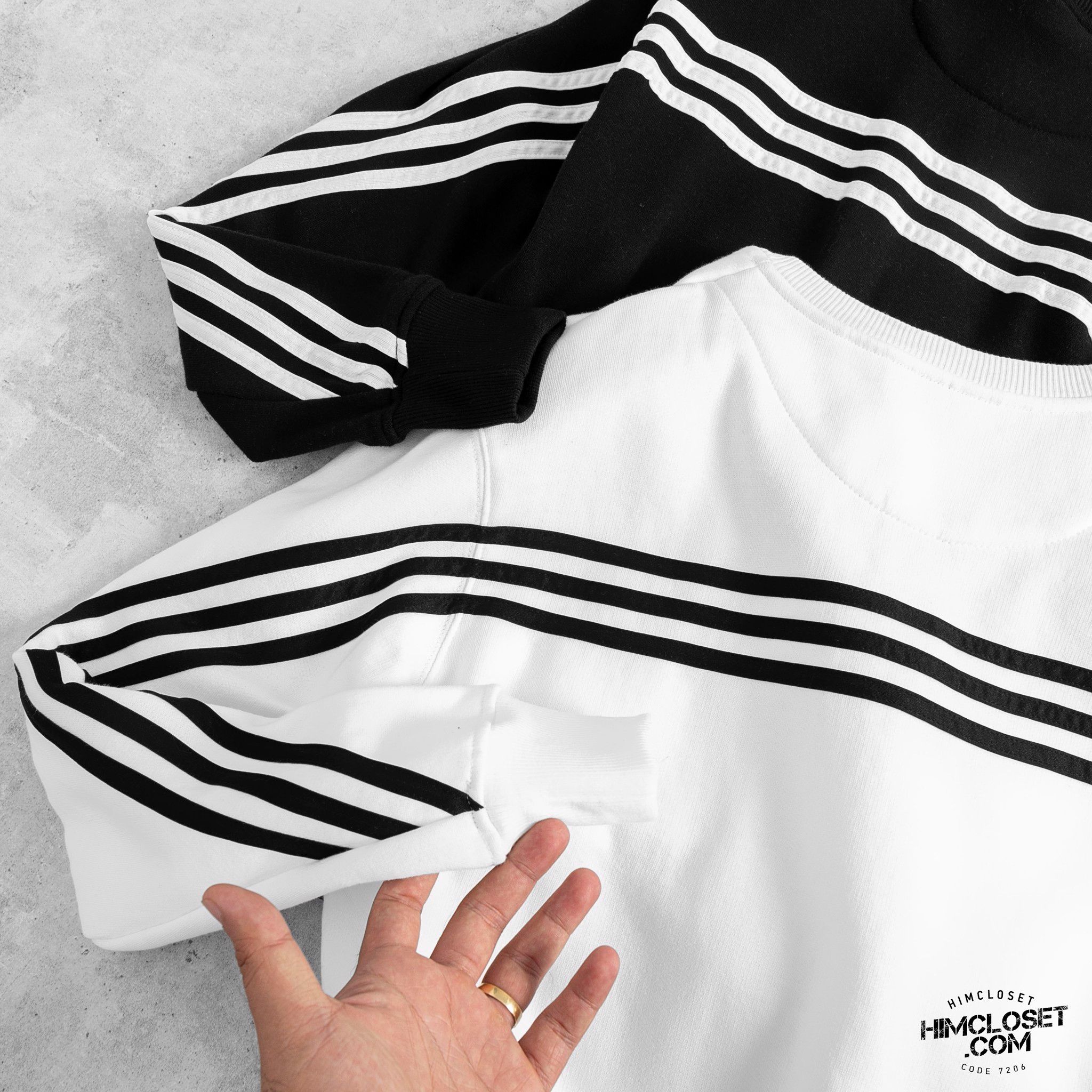 Sweater Das Kẻ Sọc Lưng