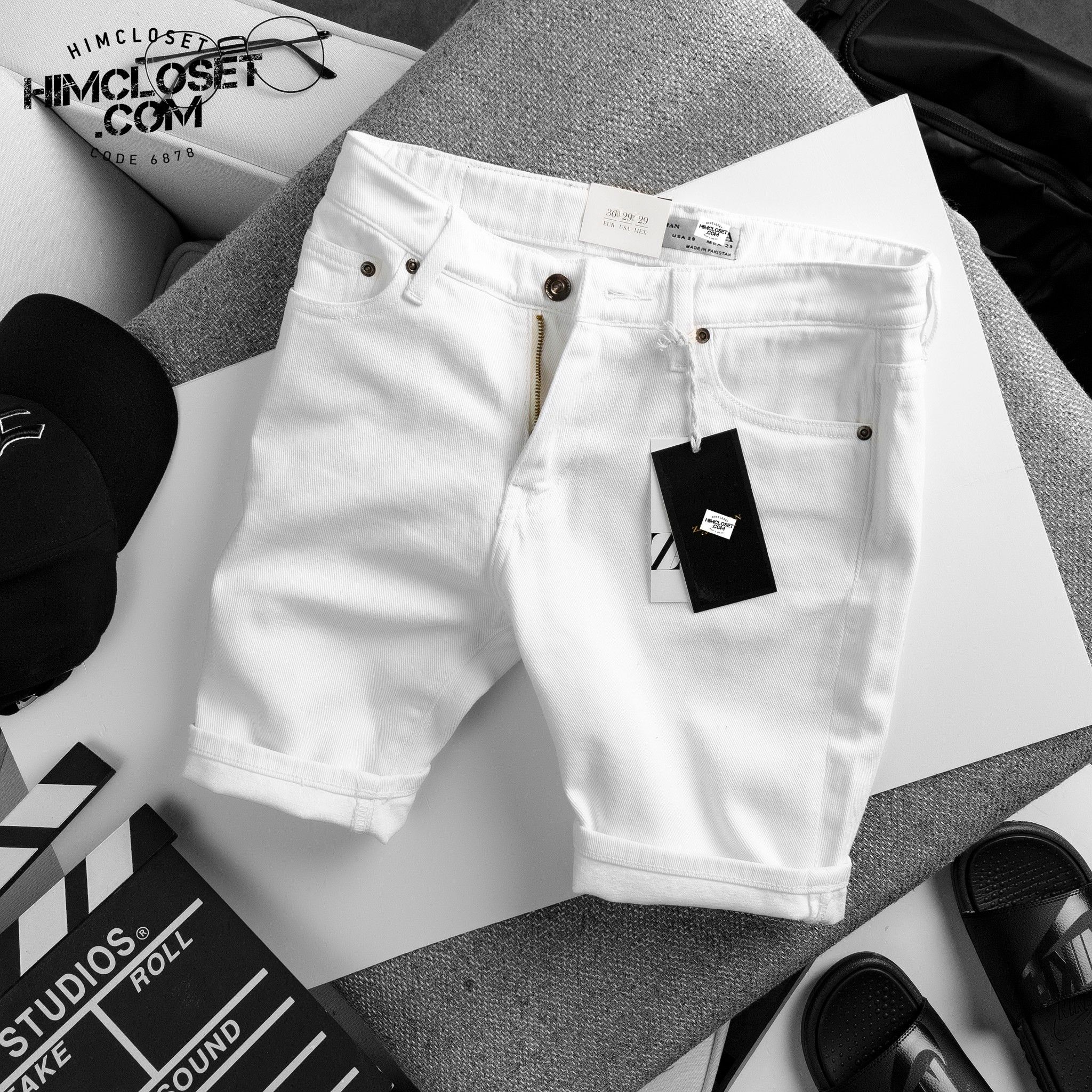 Short Kaki ZR Slim1