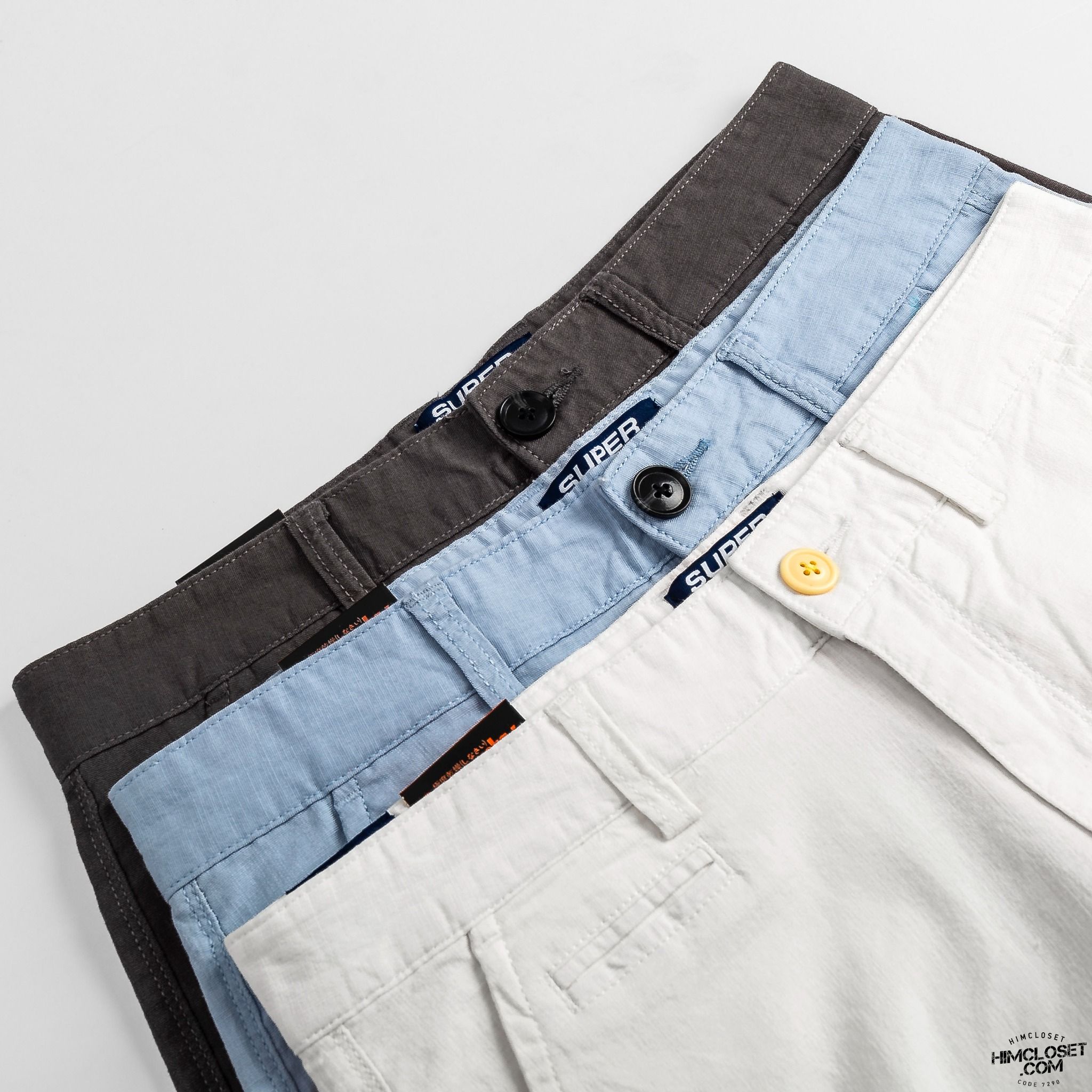 Short SDRY Linen Trơn