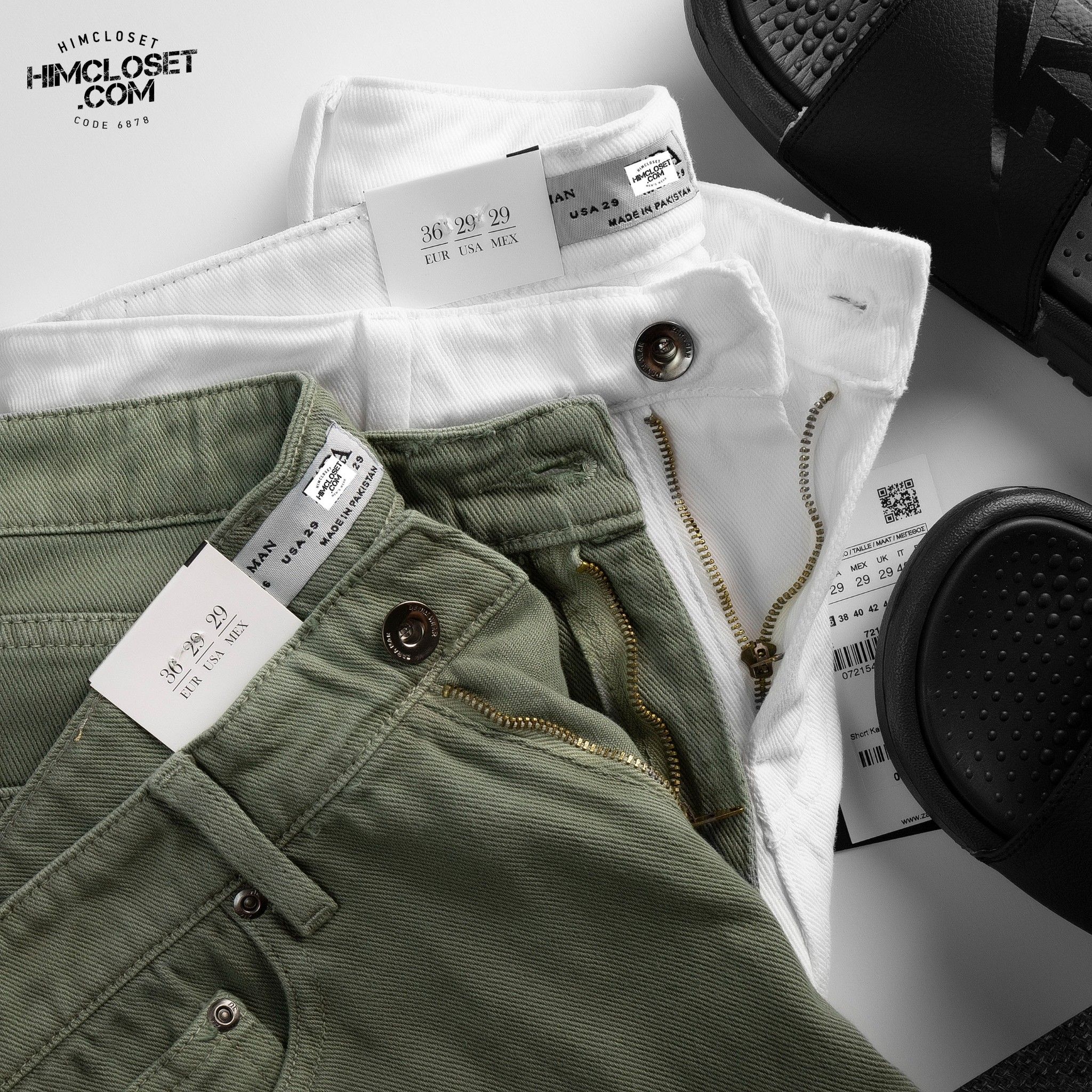 Short Kaki ZR Slim1