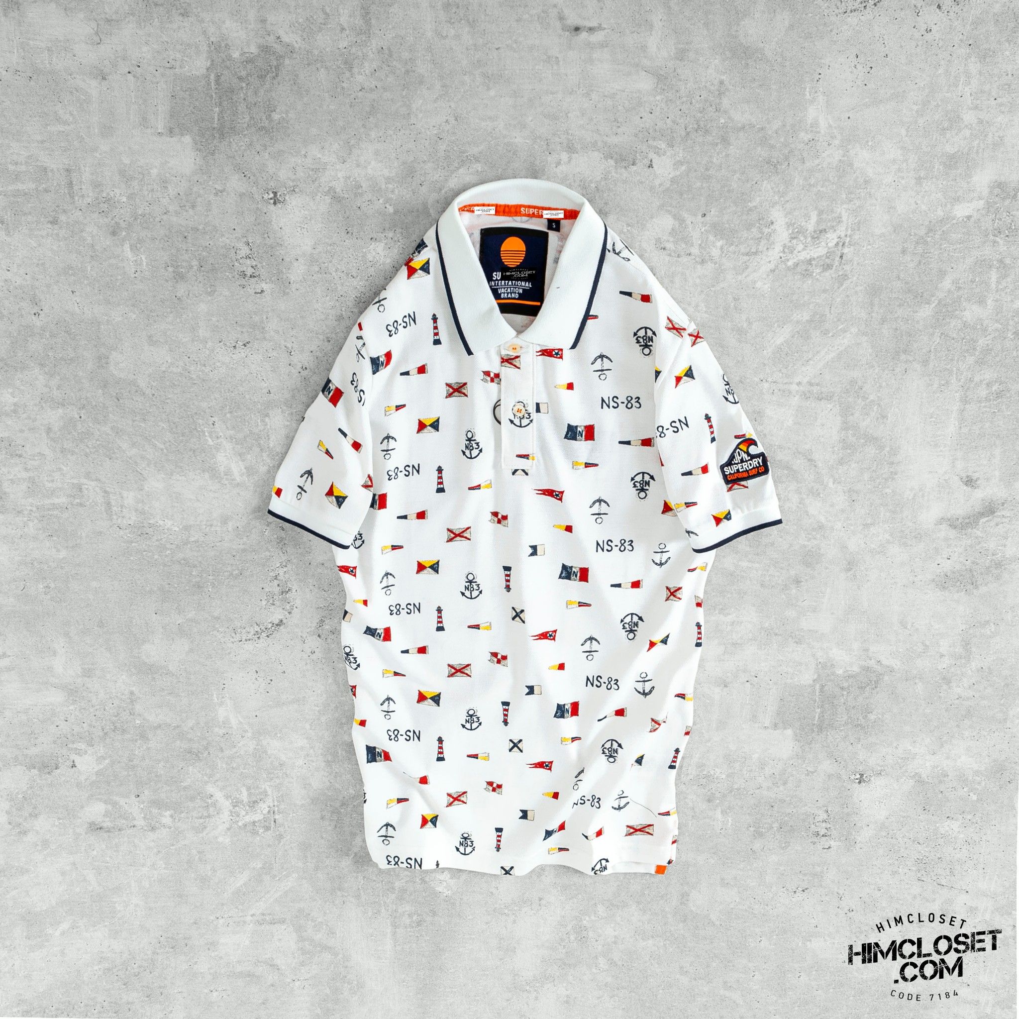 Polo SDRY Hoạ Tiết