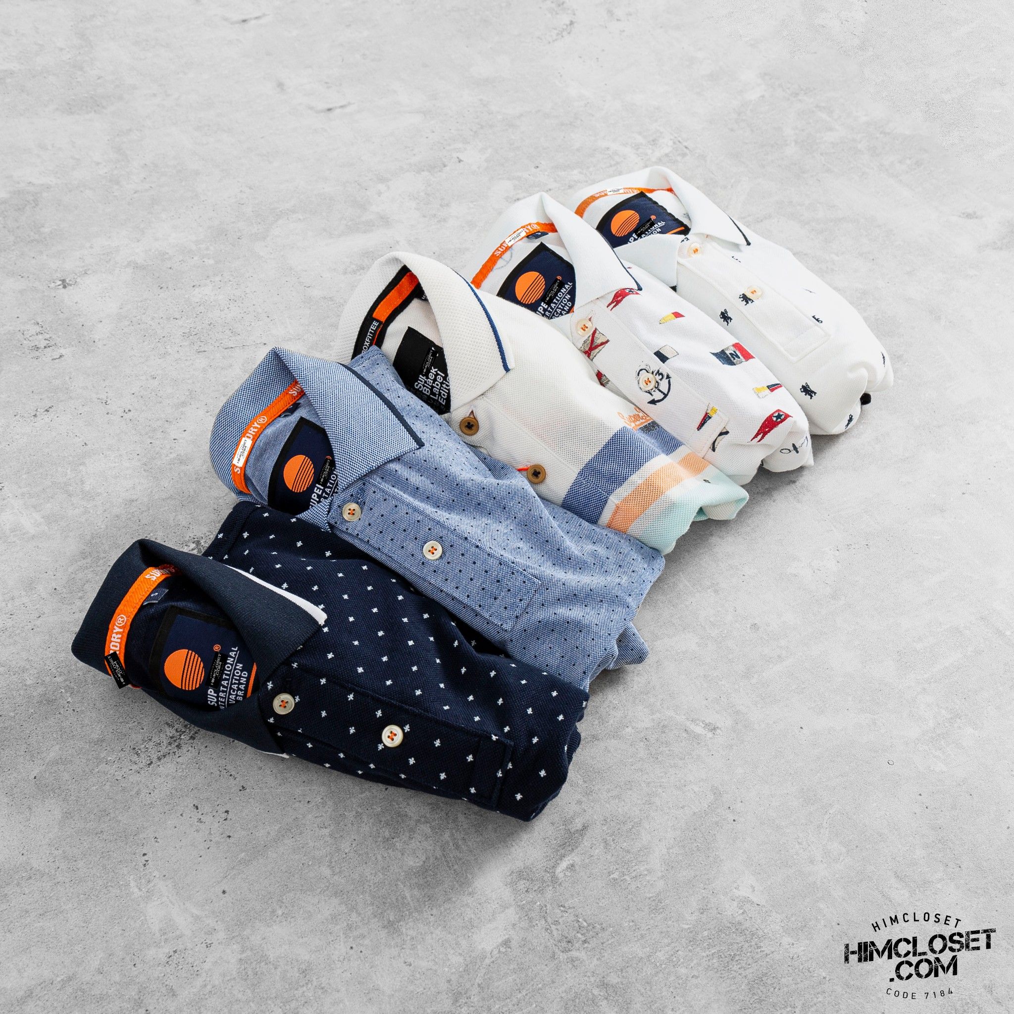 Polo SDRY Hoạ Tiết