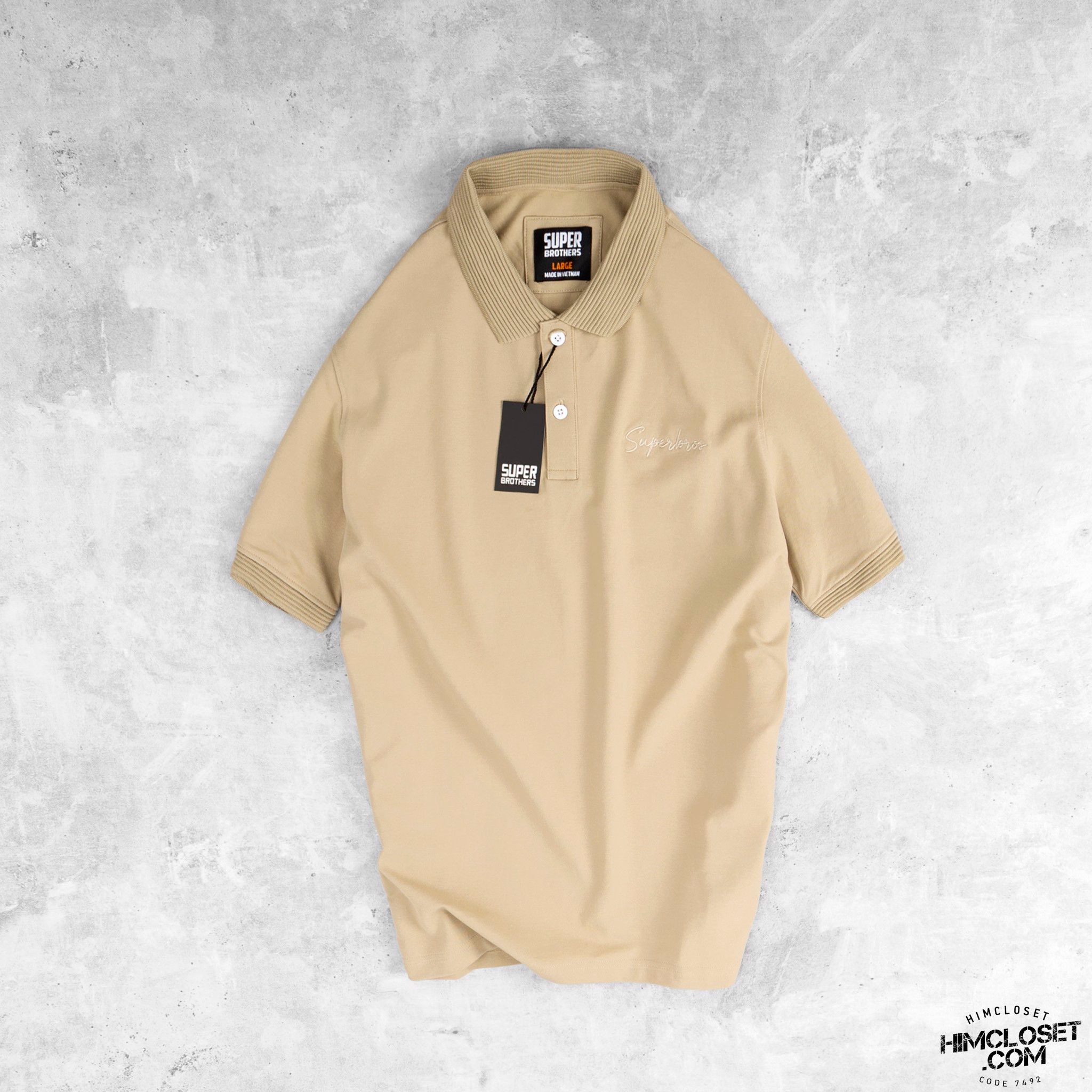 Polo S.Brothers Chữ Thêu 8M