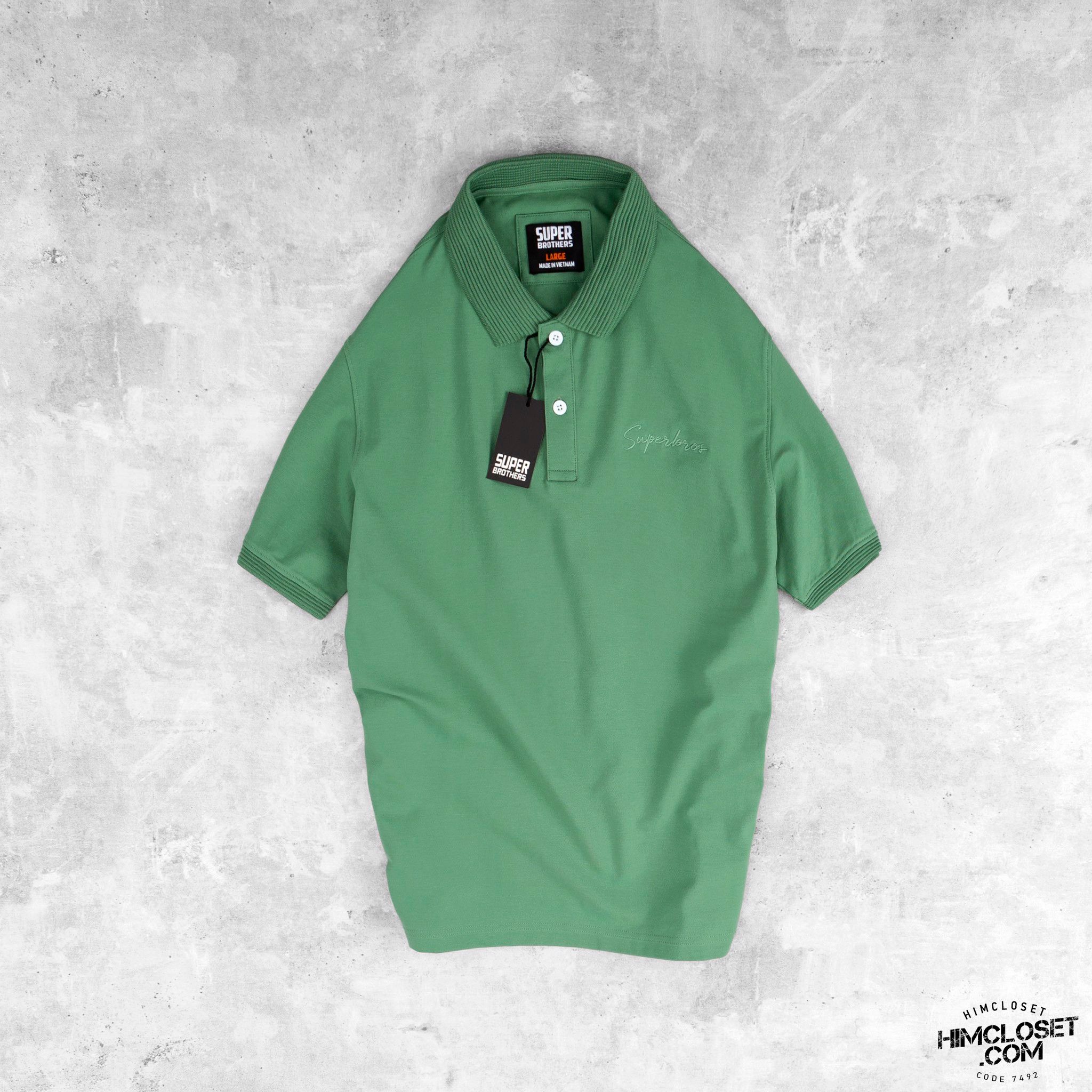 Polo S.Brothers Chữ Thêu 8M