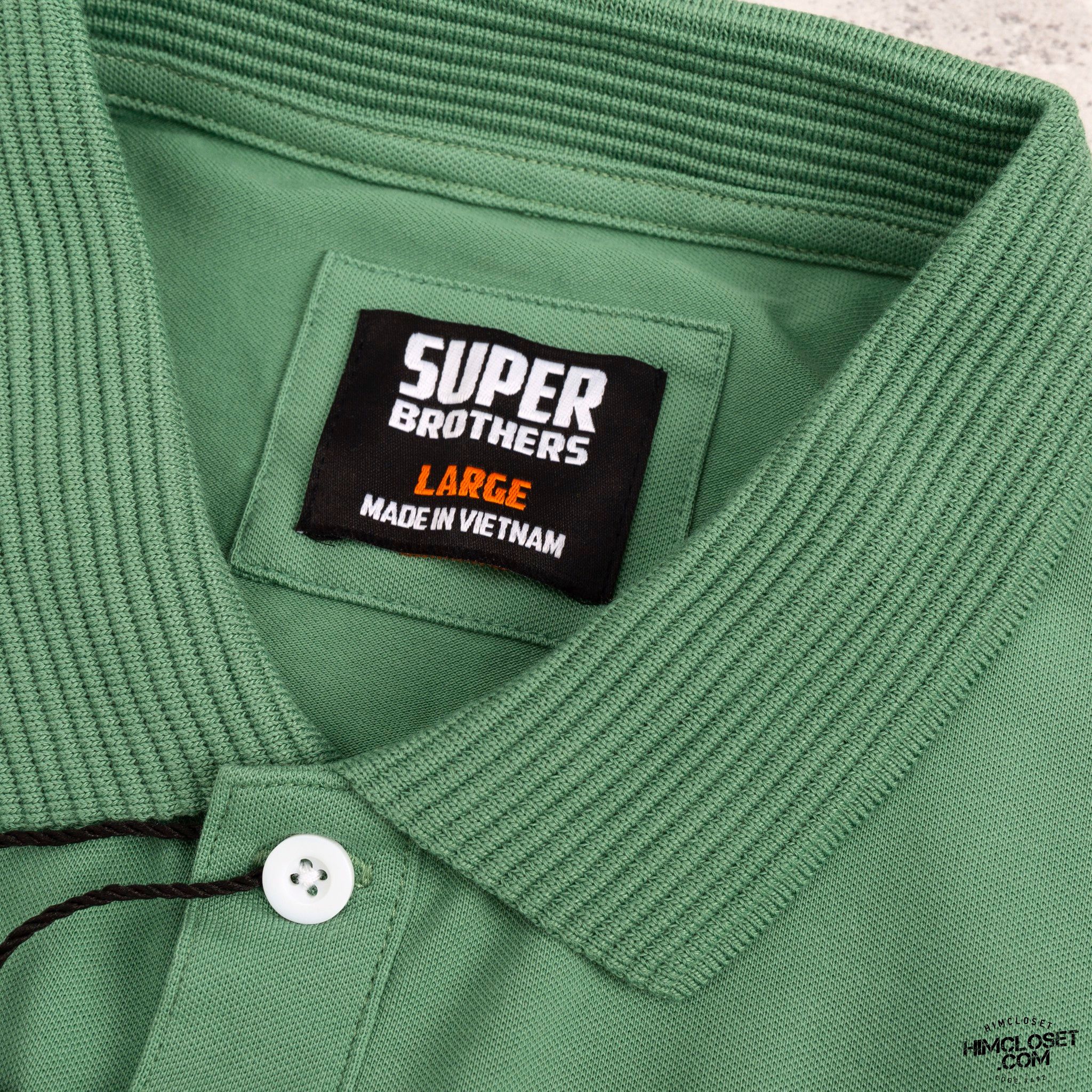 Polo S.Brothers Chữ Thêu 8M