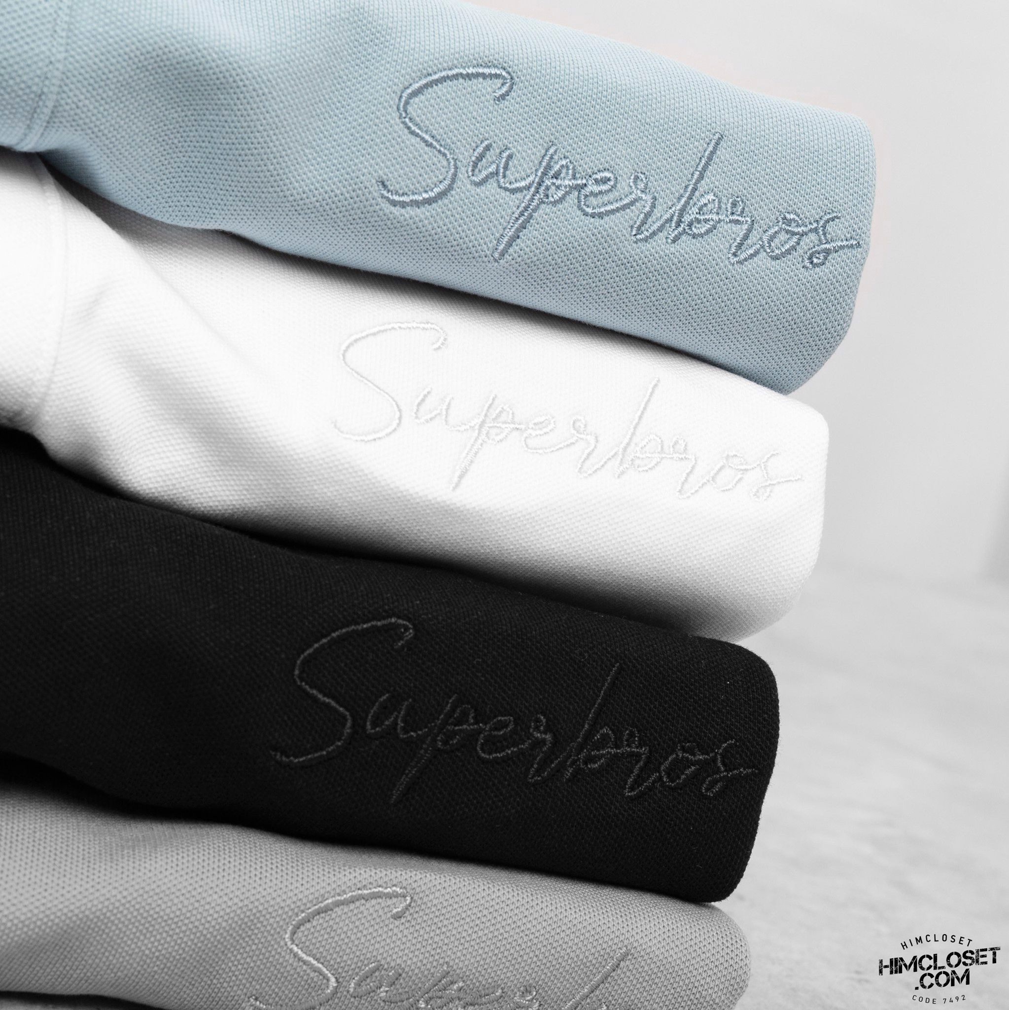 Polo S.Brothers Chữ Thêu 8M