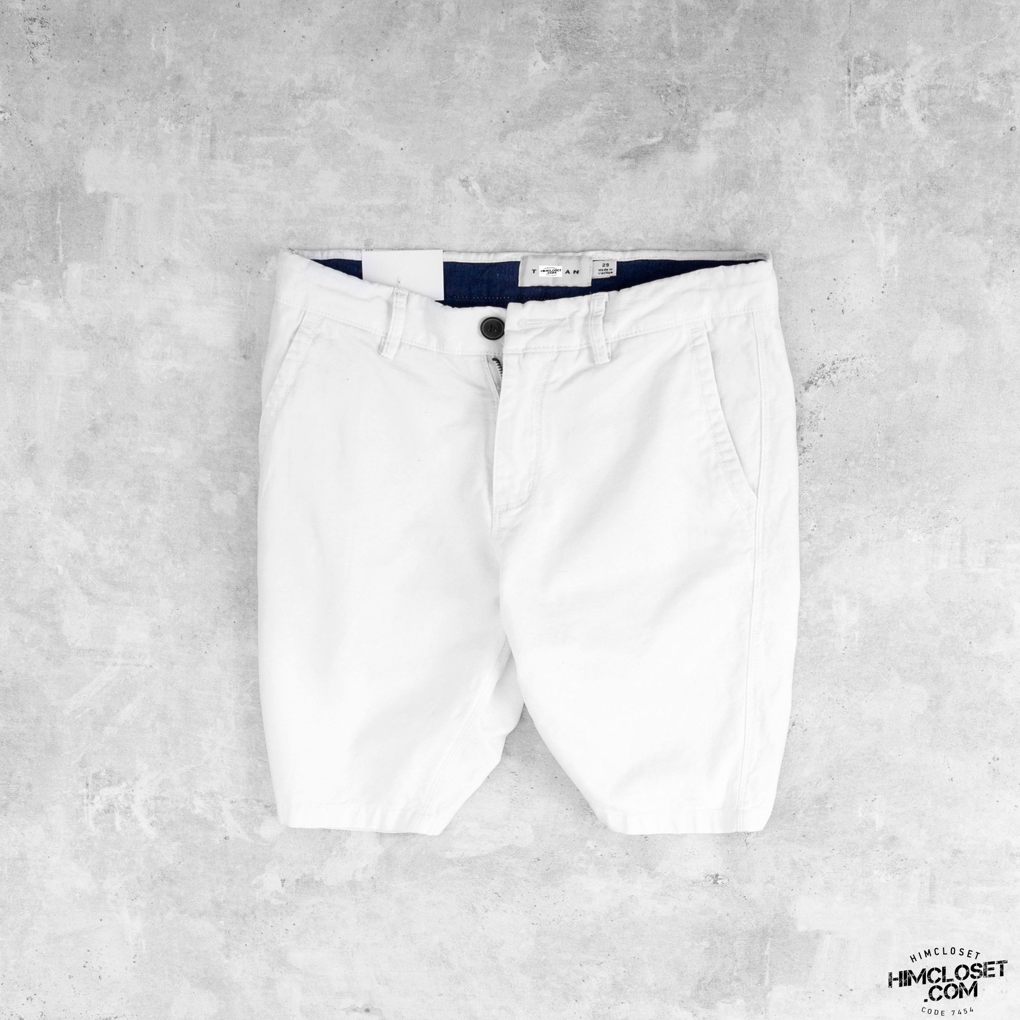 Short Kaki T0PMAN Stretch