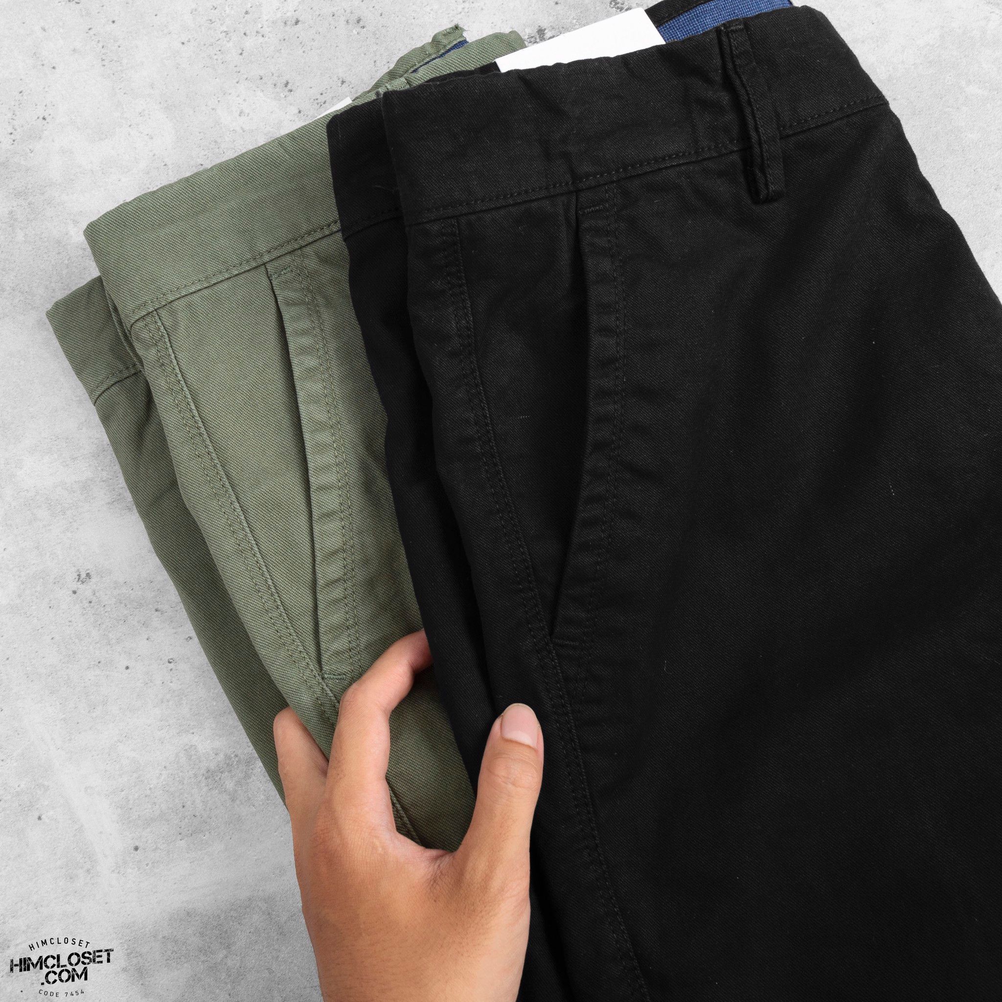 Short Kaki T0PMAN Stretch