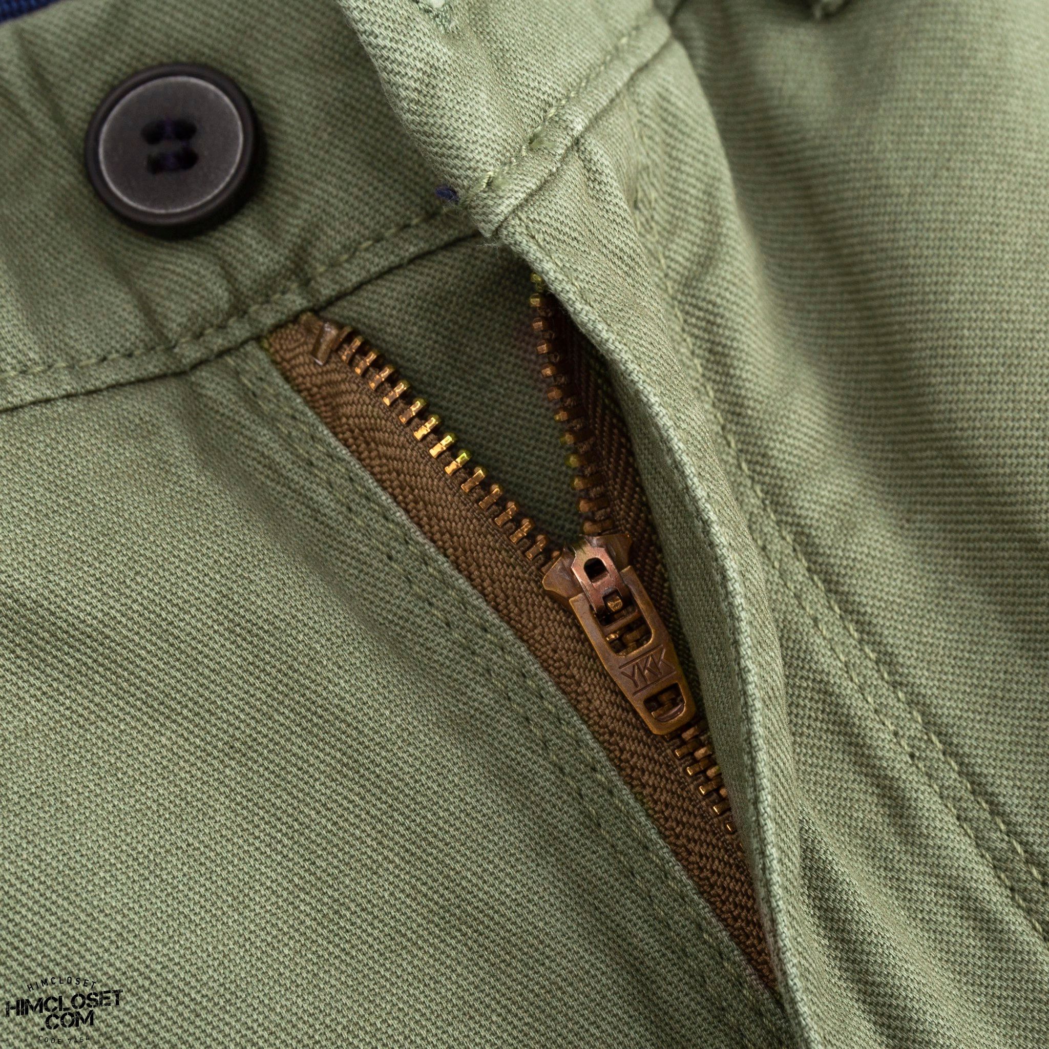Short Kaki T0PMAN Stretch