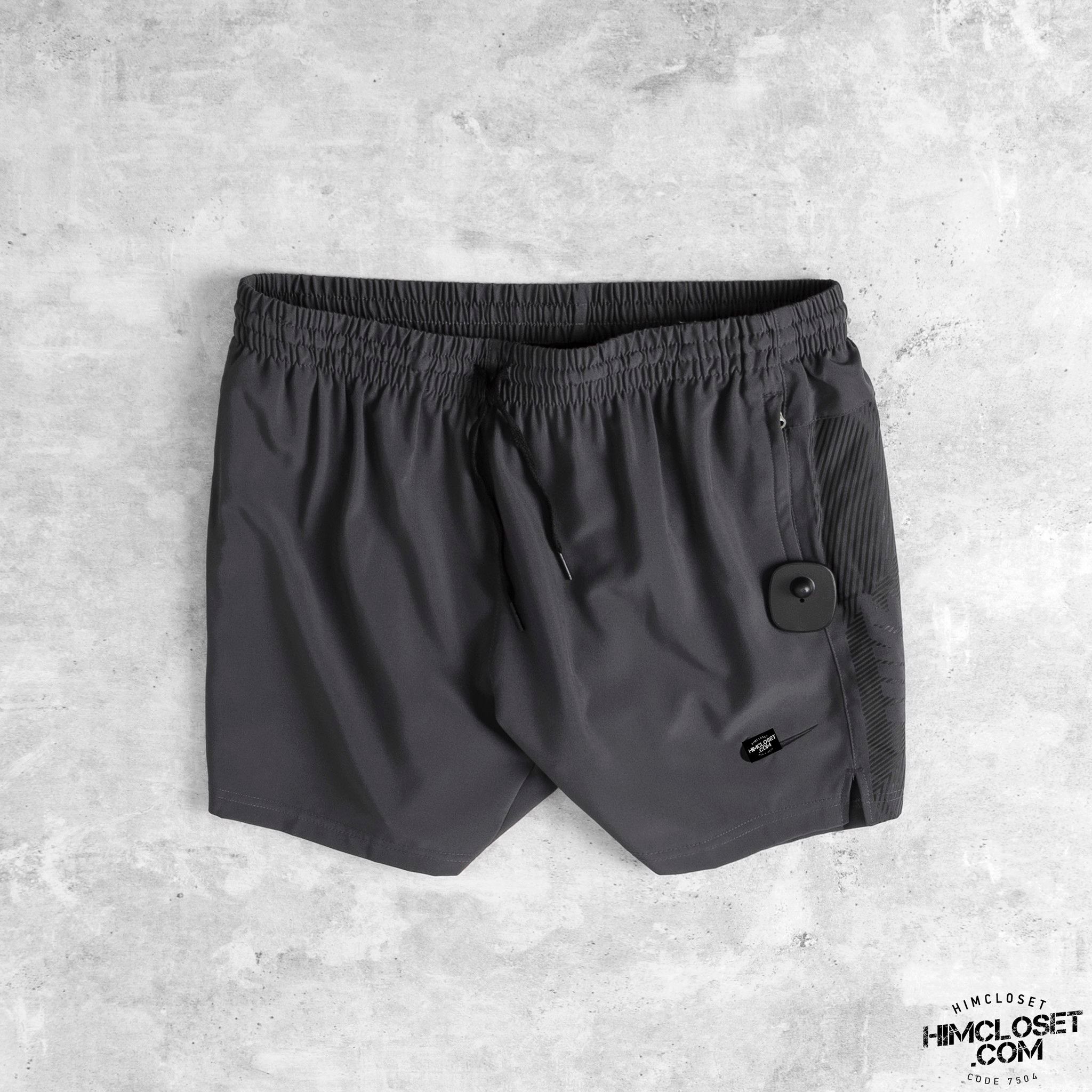 Short Dù N!ke Sọc Hông