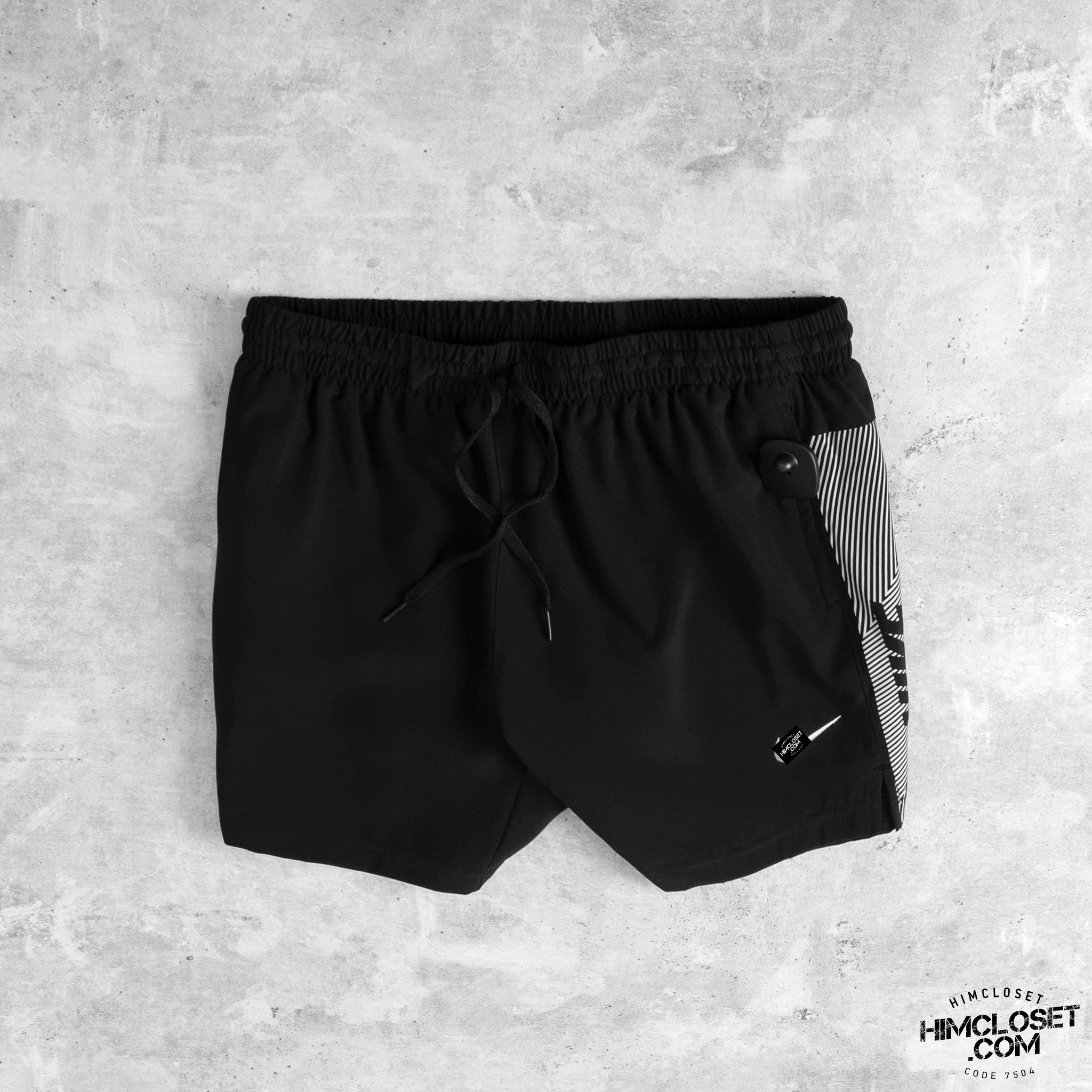 Short Dù N!ke Sọc Hông