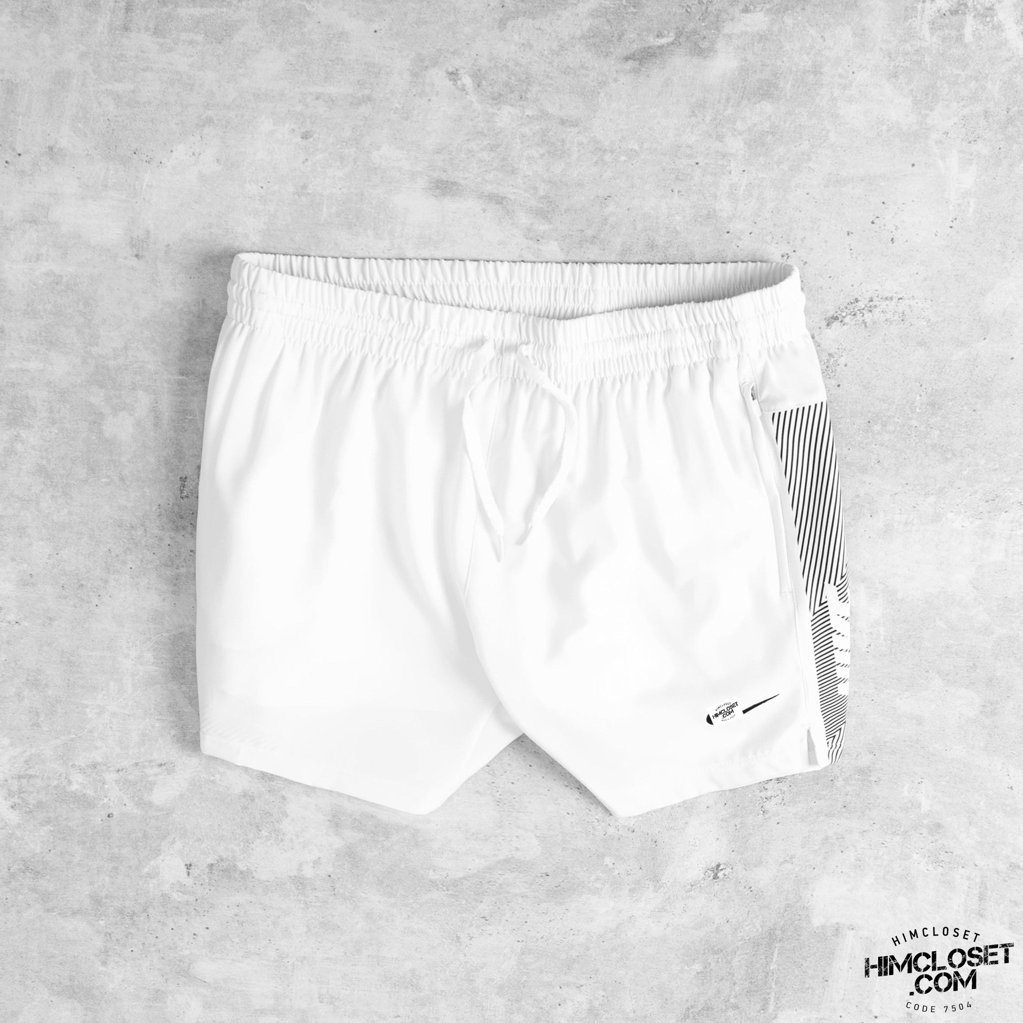 Short Dù N!ke Sọc Hông