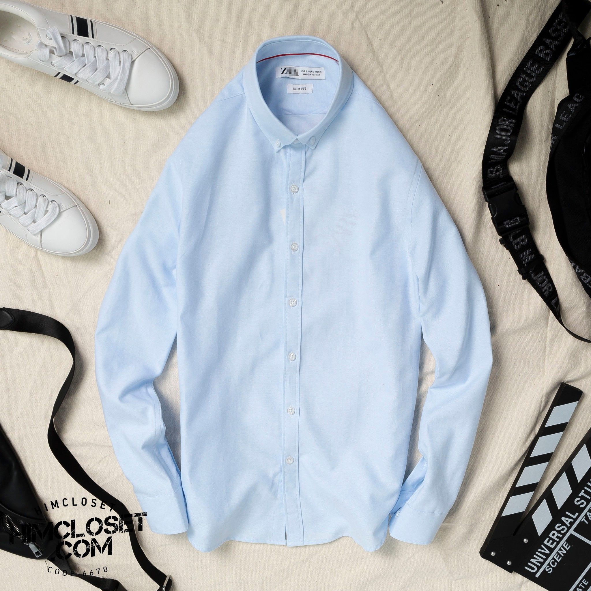SM ZR Oxford Slimfit