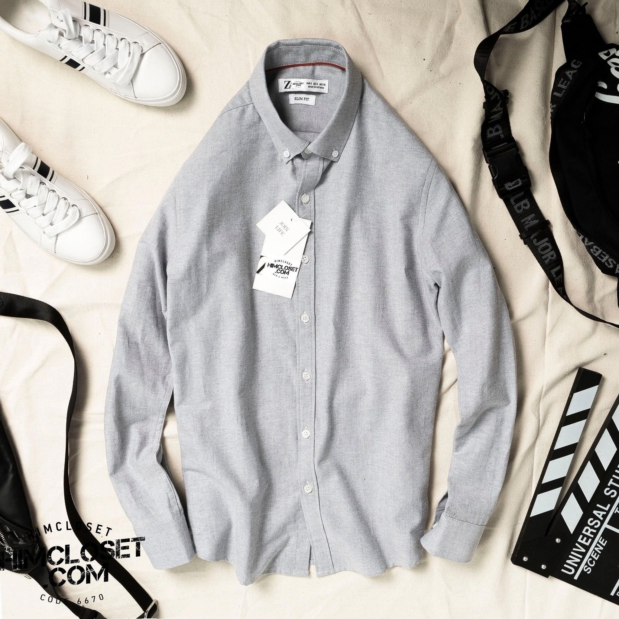 SM ZR Oxford Slimfit