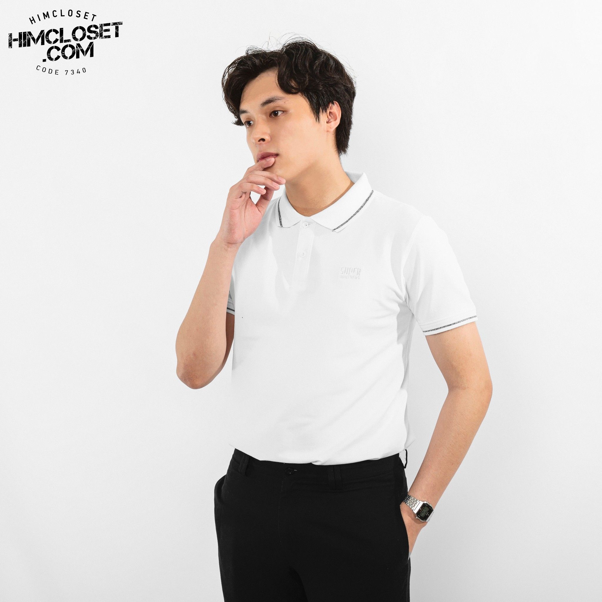 Polo SB Chữ Thêu